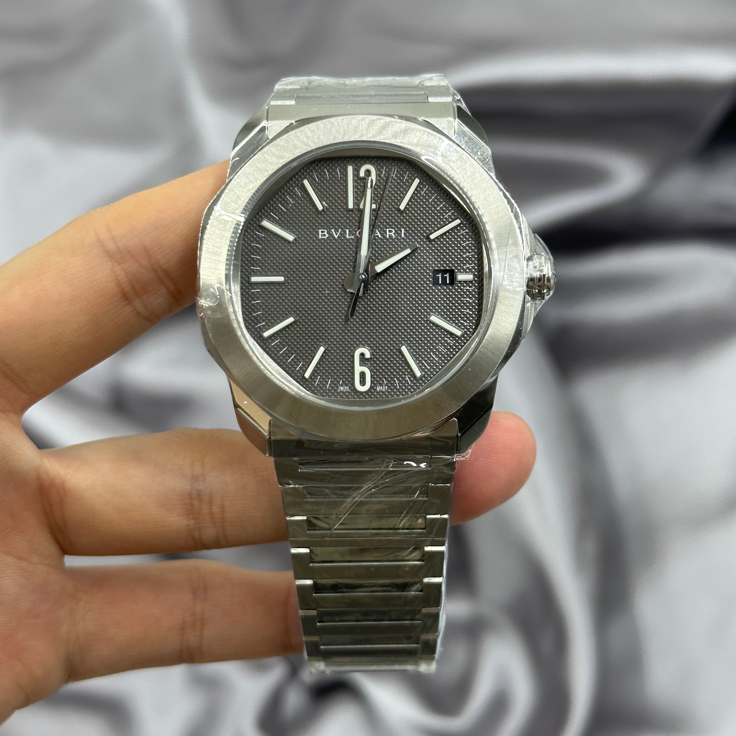Bvlgari Octo 41mm Roma 103740 Grau 2024