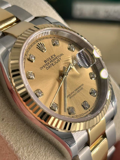 Rolex Datejust 36 126233G Champ Oyster 2025