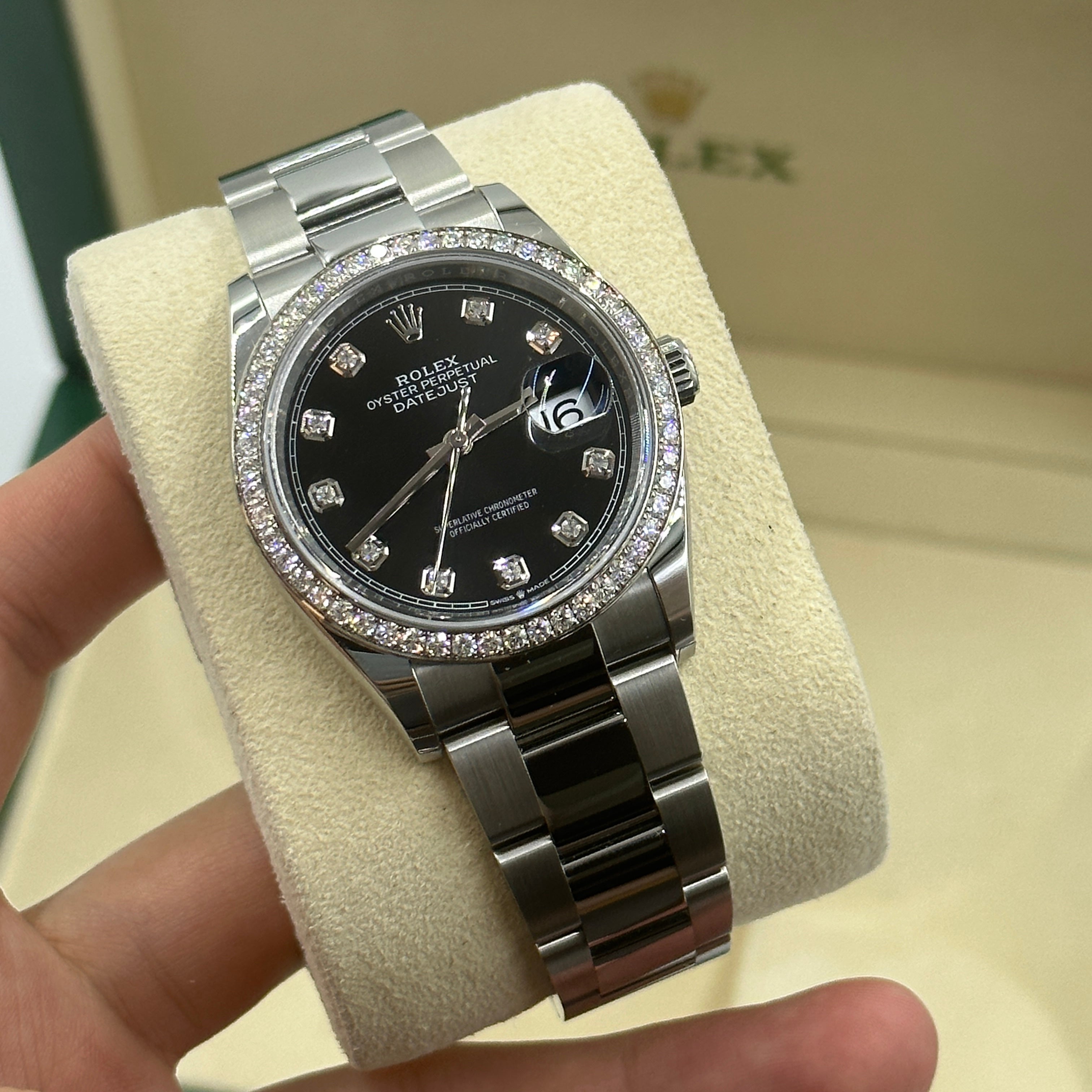 Rolex Datejust 36 126283RBR G Black Oyster 2025