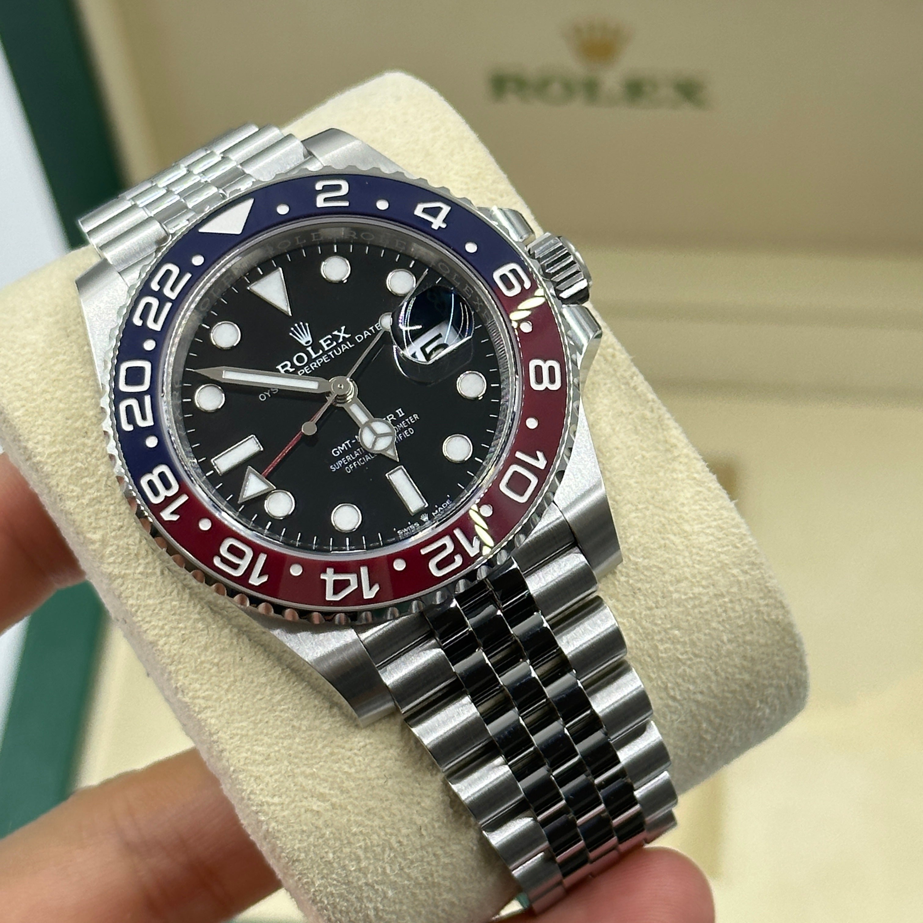Rolex GMT-Master II 40mm 126710Blro Jubilee 2025