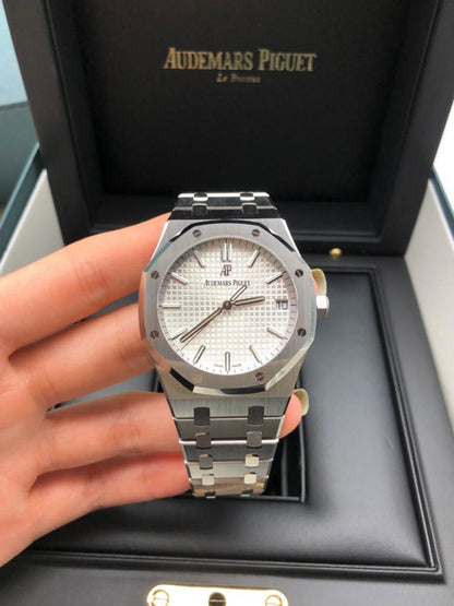 Audemars Piguet Royal Oak 41mm 15500St Weiß 2021