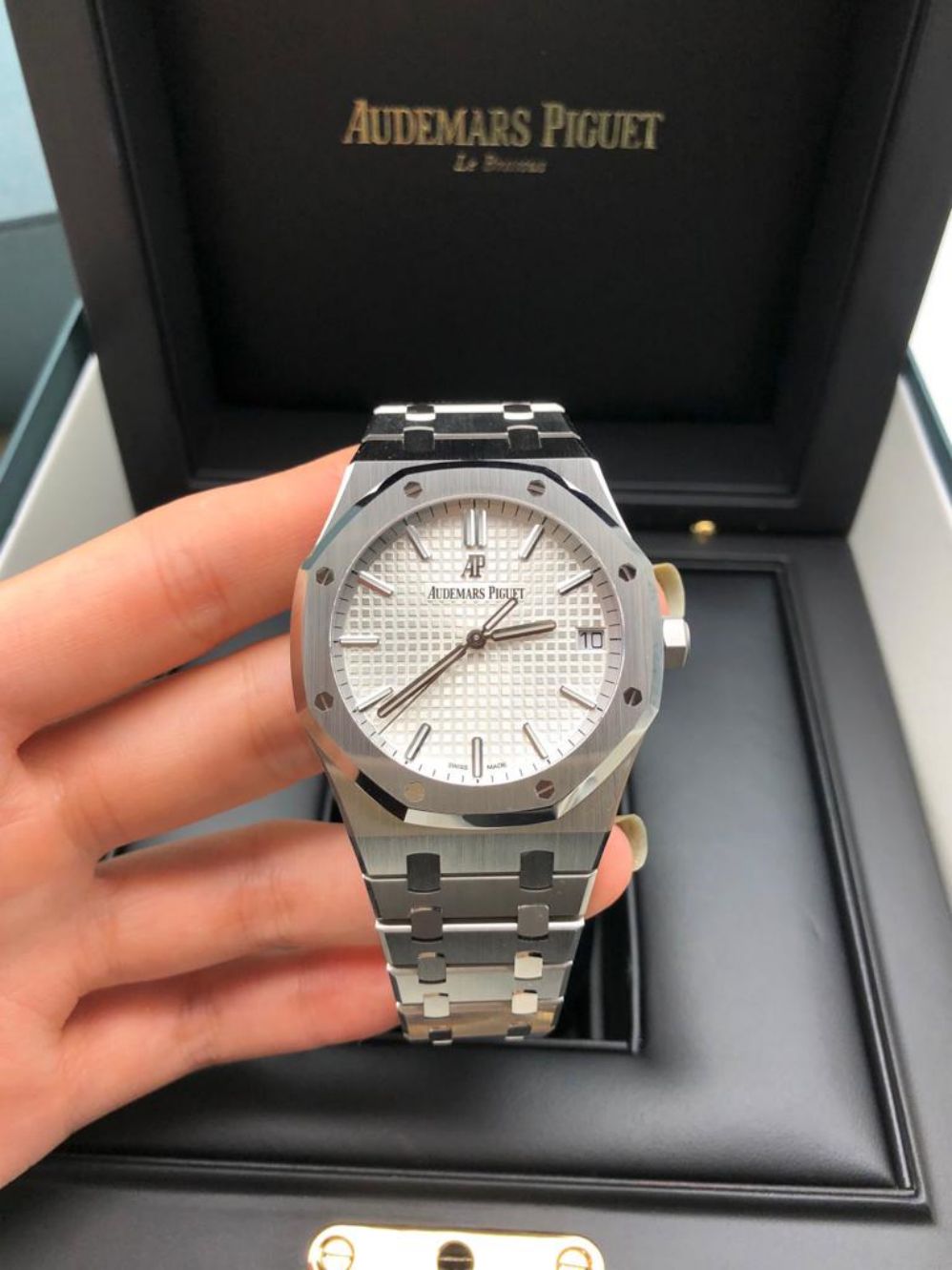 Audemars Piguet Royal Oak 41mm 15500St Weiß 2021