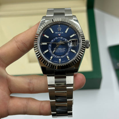 Rolex Sky-Dweller 42 mm 336934 Blaue Auster 2023