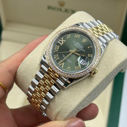 Rolex Datejust 36 126283RBR Grün VIIX Jubiläum 2024