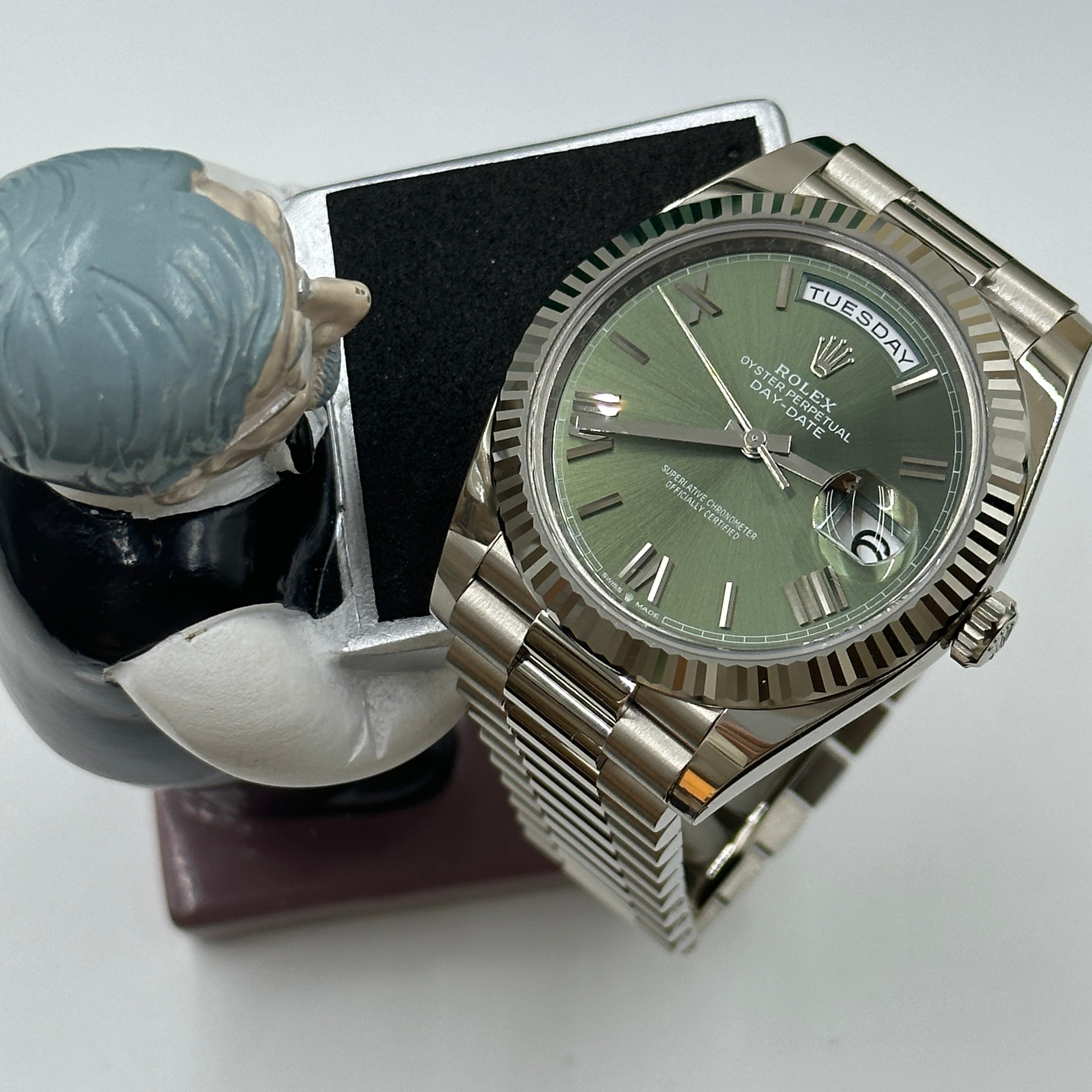 Rolex Day-Date 40 40 mm 228239 Grün Roman 2024