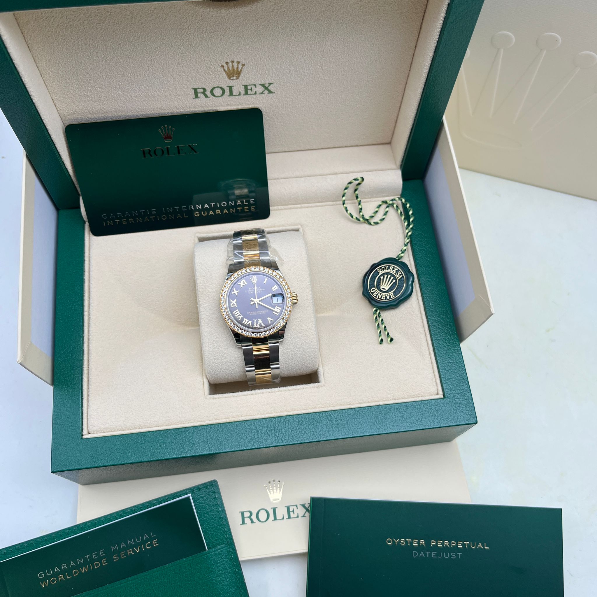 Rolex Datejust 31 278383RBR Grau VI Roman Oyster 2025