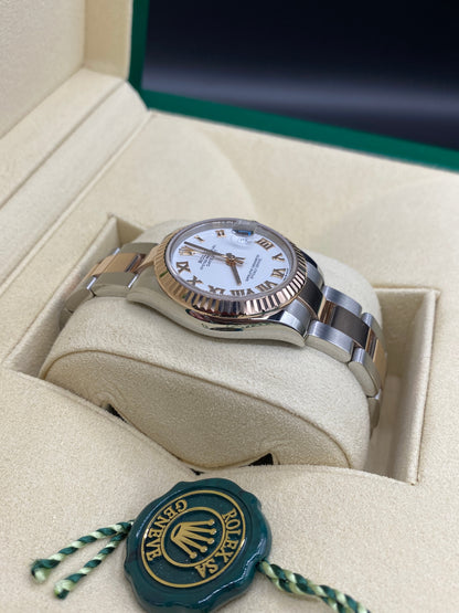 Rolex Datejust 31 278271 Weiße römische Auster 2025