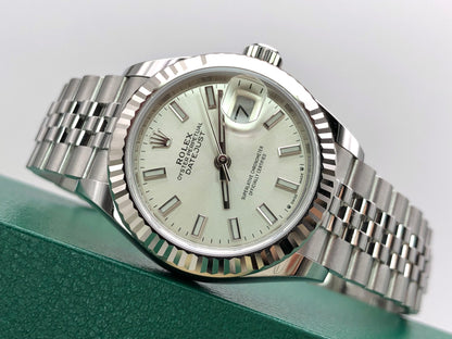 Rolex Lady-Datejust 279174 Silber Index Jubilee 2025