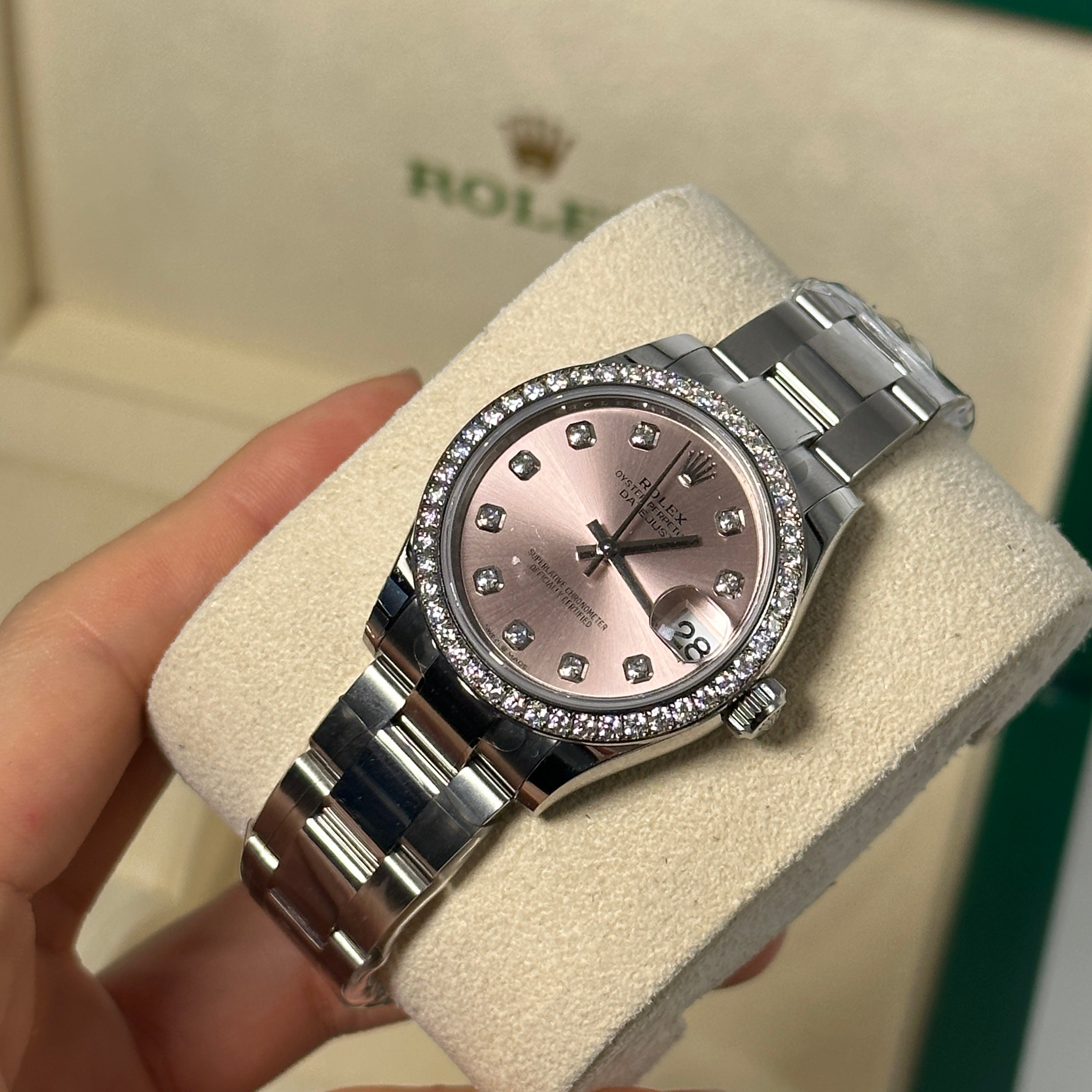 Rolex Datejust 31 278384RBR G Pink Oyster 2024