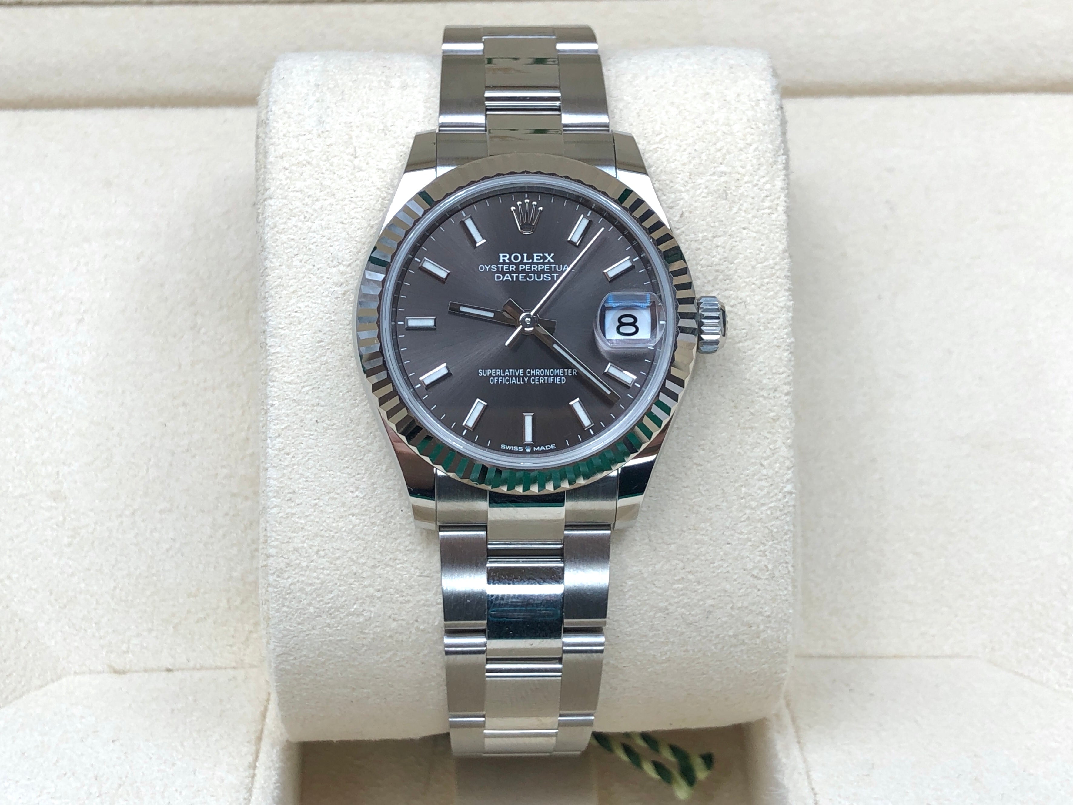 Rolex Datejust 31 278274 Grau Index Oyster 2025