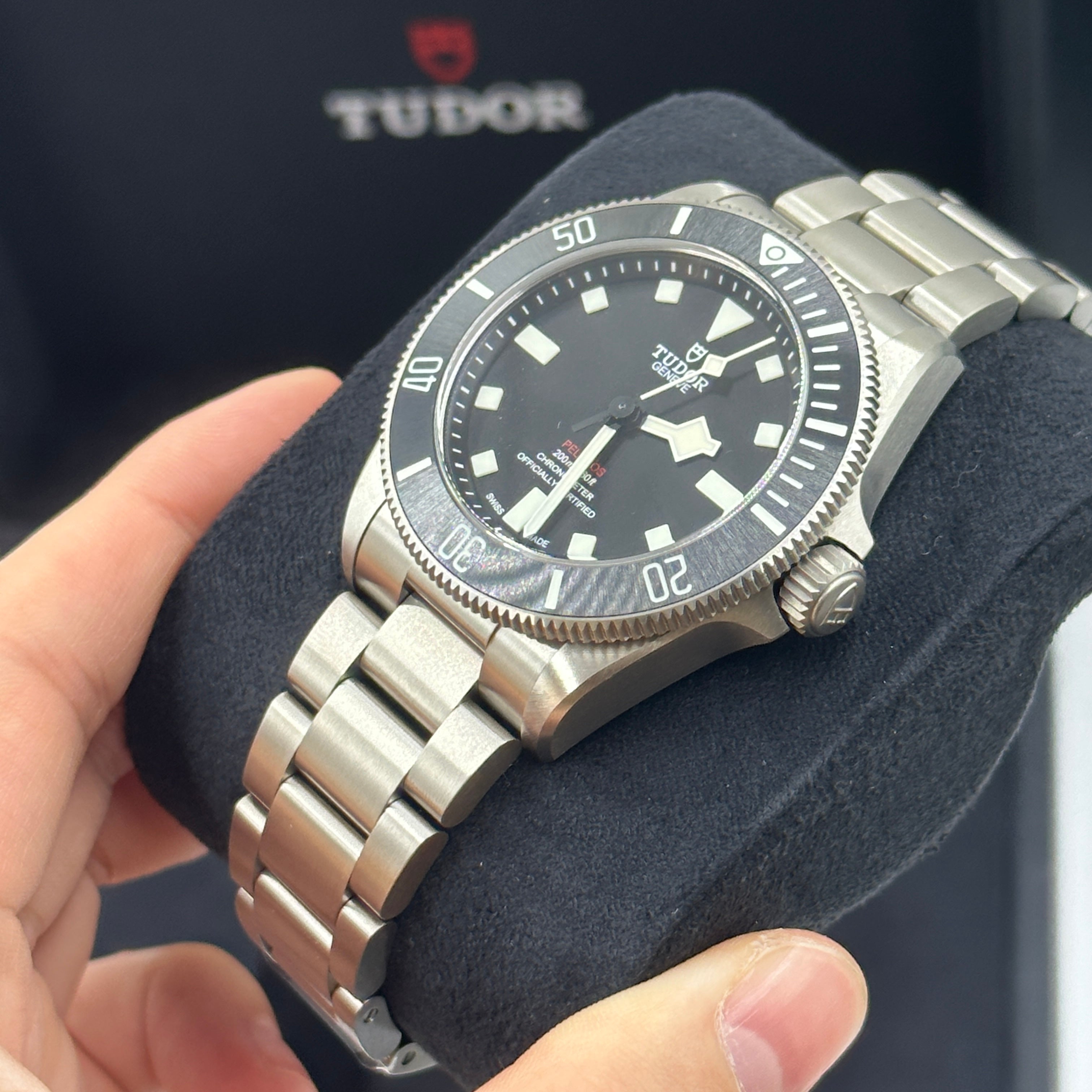 Tudor Pelagos 39 39 mm 25407N-0001 Schwarzer Stahl 2025 JWX