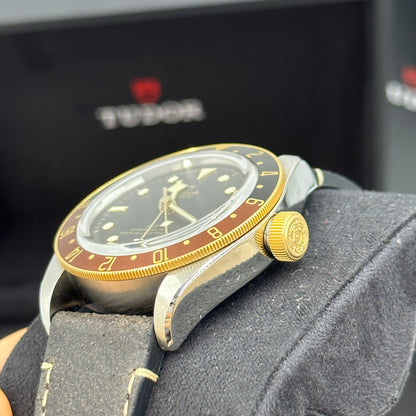Tudor Black Bay GMT 41mm 79833Mn-0003 Lederarmband 2024