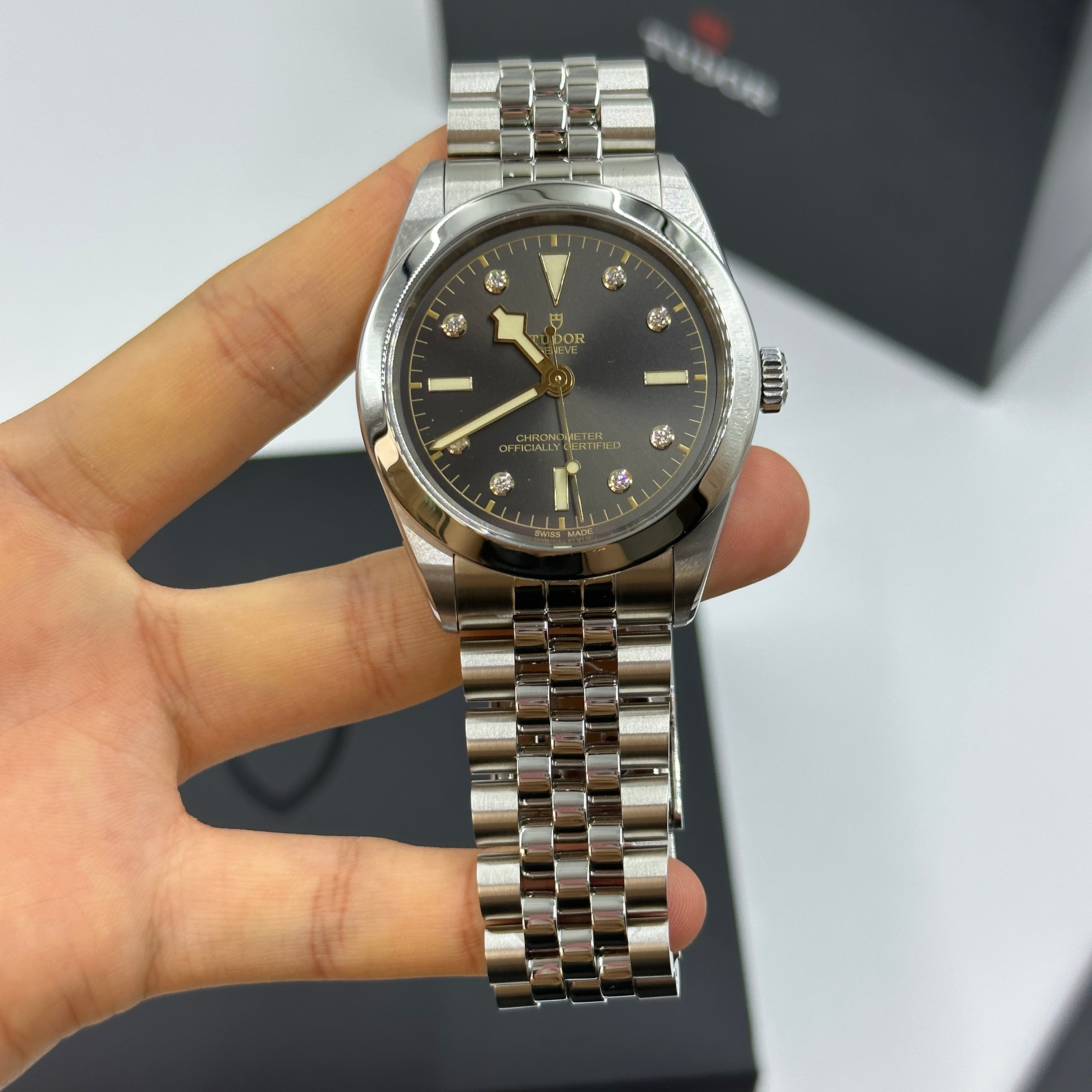 Tudor Black Bay 39 39 mm 79660-0004 Schwarze Diamanten 2024