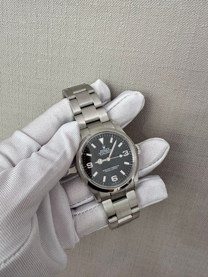 Rolex Explorer 114270 Schwarz