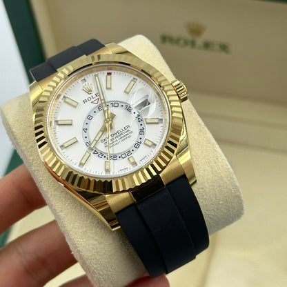 Rolex Sky-Dweller 42 mm 326238 Weiß 2021