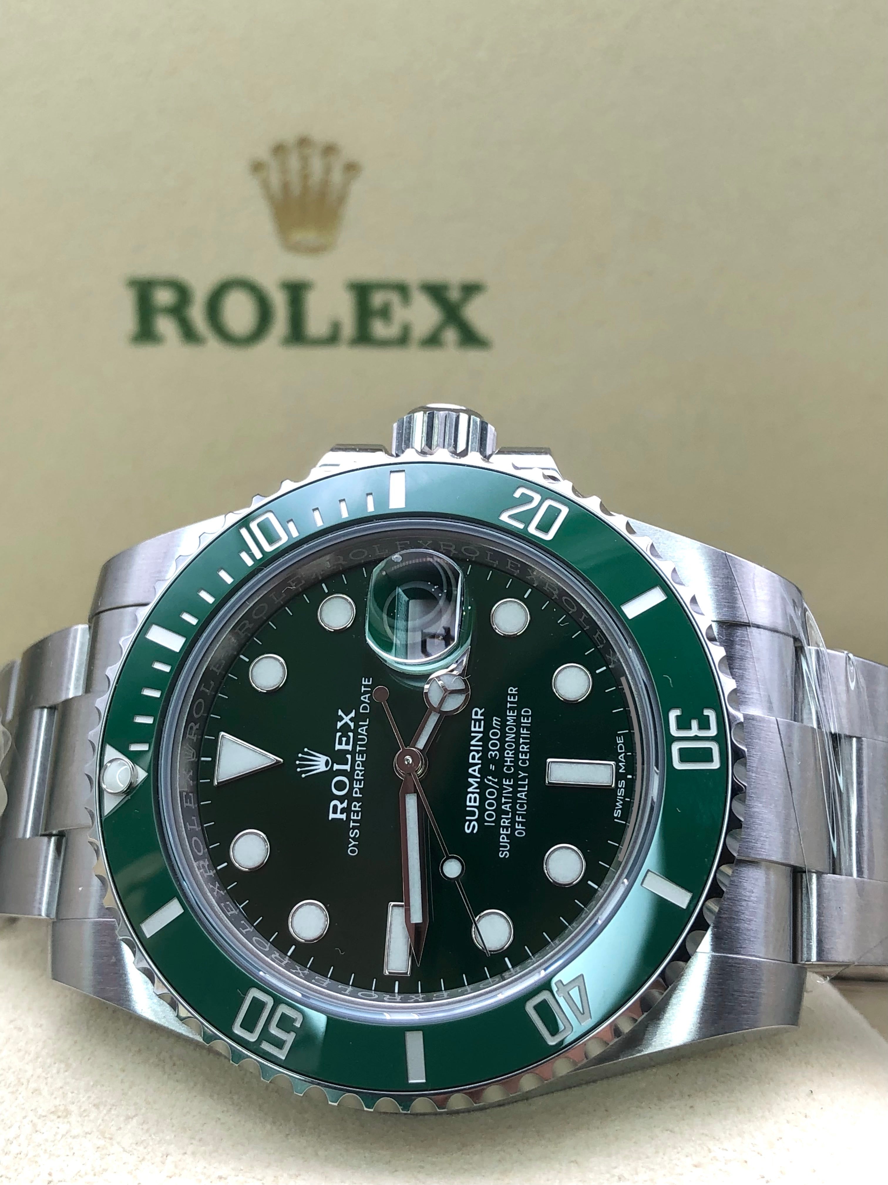 Rolex Submariner 40 mm 116610Lv 2020