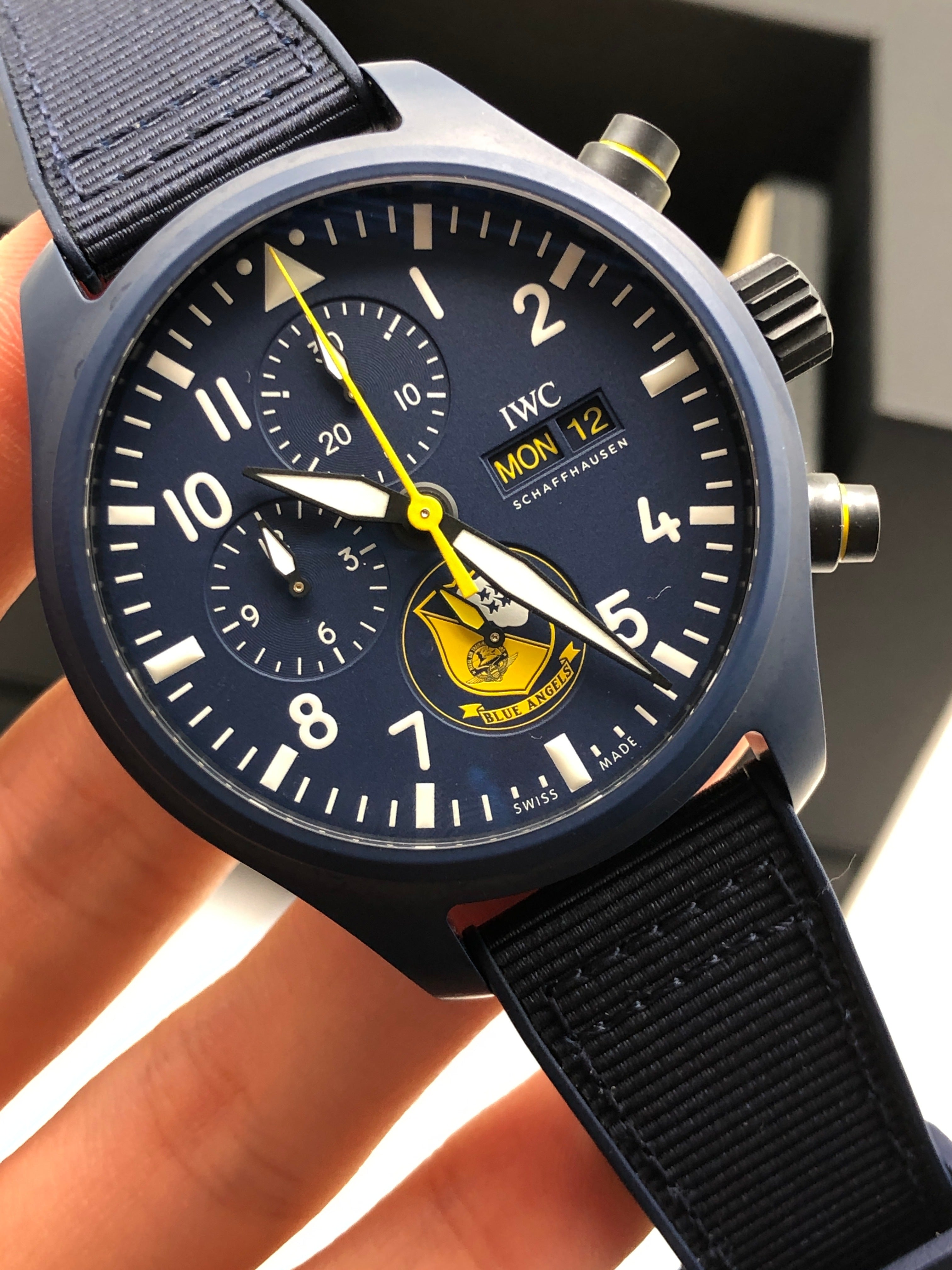 IWC Schaffhausen Fliegeruhr Chronograph 44,5 mm IW389109 2022