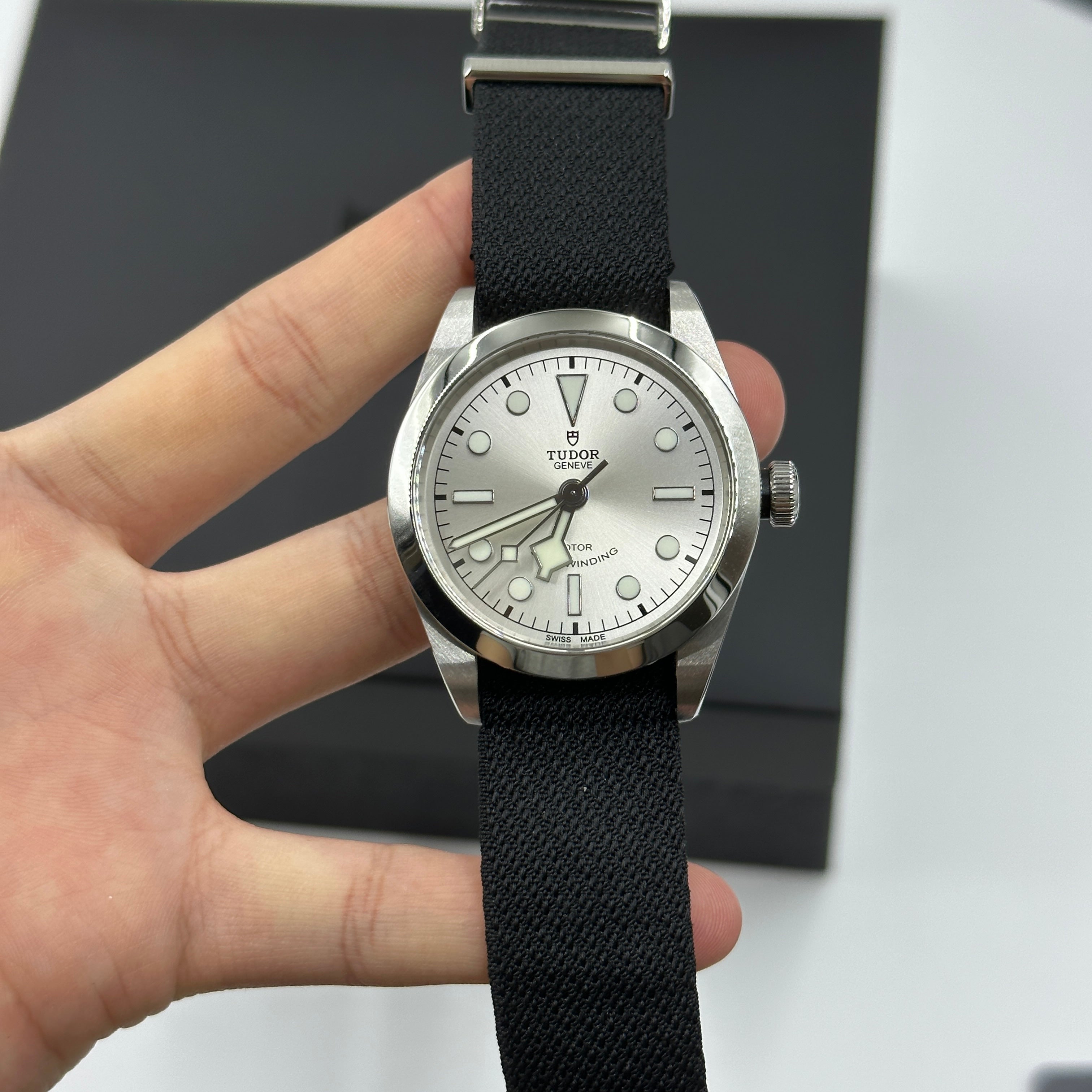 Tudor Black Bay 36 36mm 79500-0014 Silber gewebt 2023