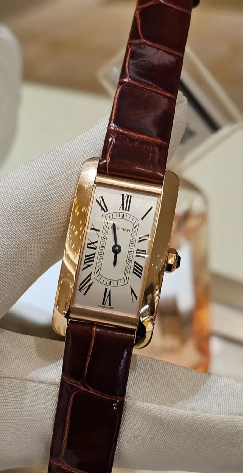 CARTIER Tank Americaine Mini Américaine Strap Wgta0341 2026