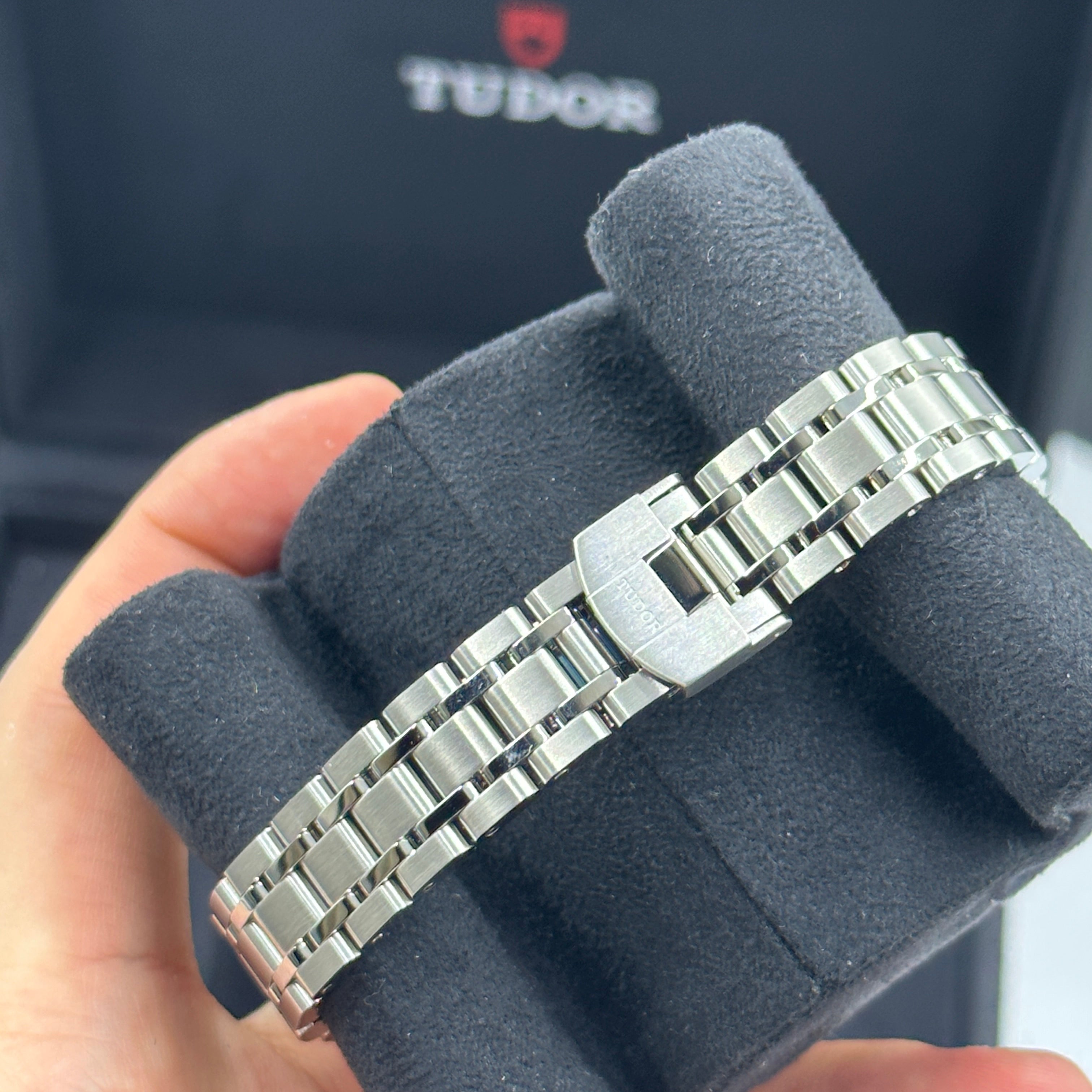 Tudor Tudor Royal 28 mm 28300-0006 Blauer römischer Stahl 2024
