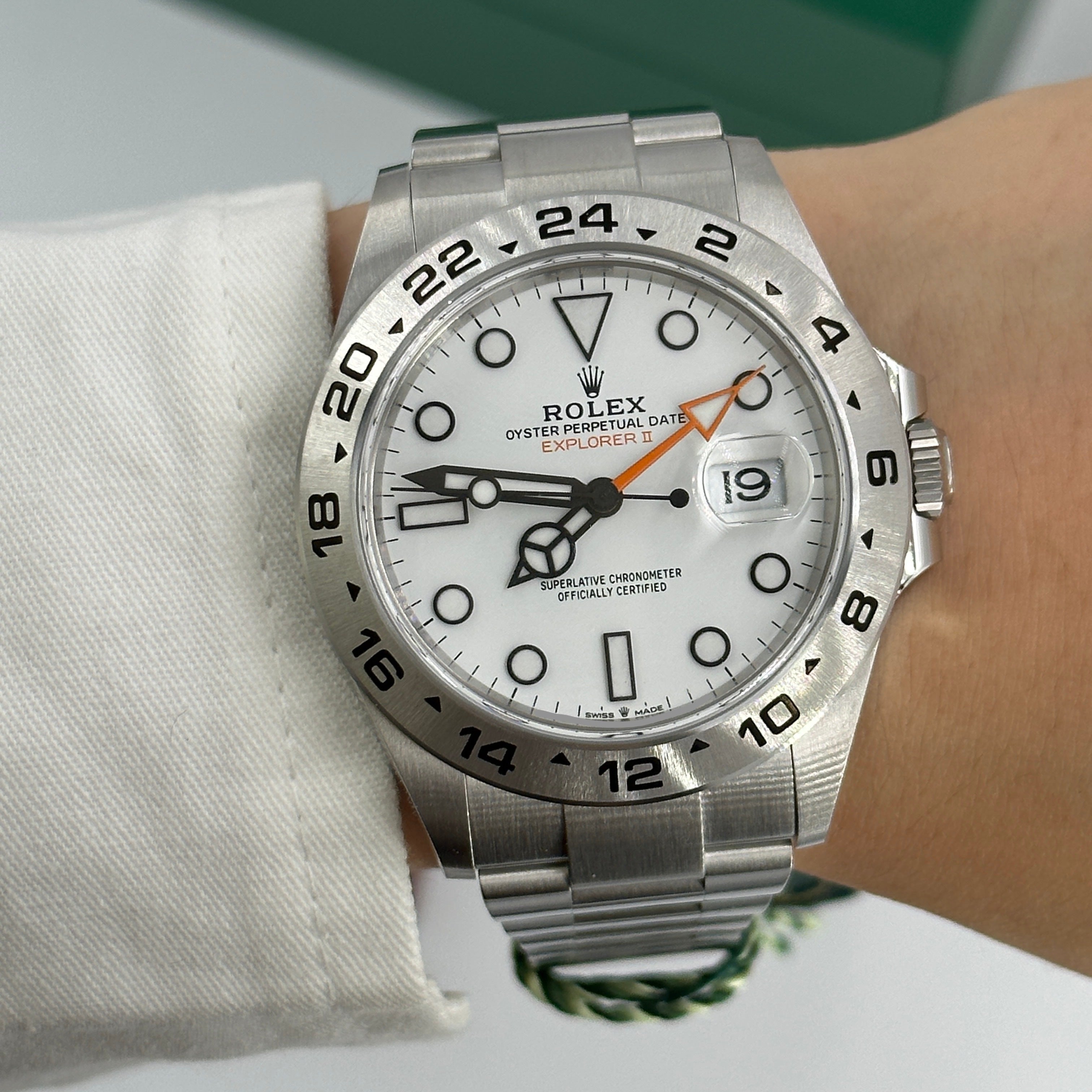 Rolex Explorer II 42 mm 226570 Weiß 2025