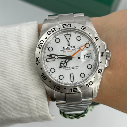 Rolex Explorer II 42 mm 226570 Weiß 2025