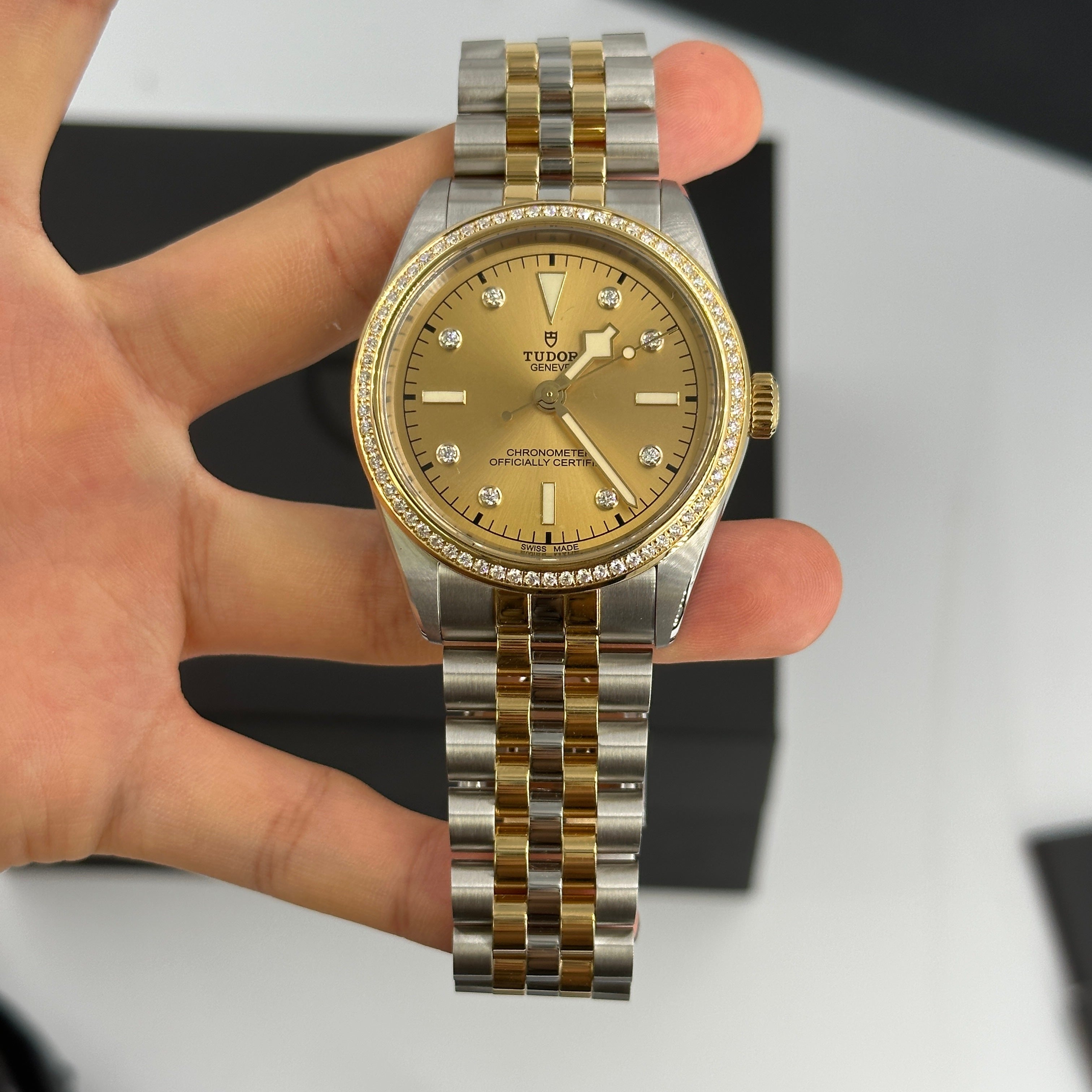 Tudor Black Bay 39 S&amp;G 39mm 79673-0007 Champ Diamonds 2024