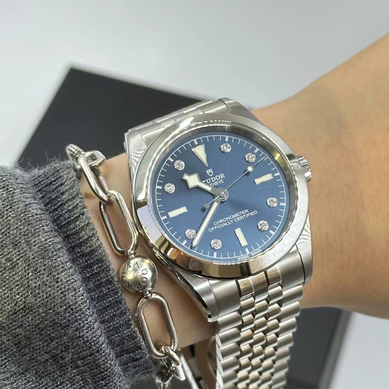Tudor Black Bay 39 39 mm 79660-0005 Blaue Diamanten 2023