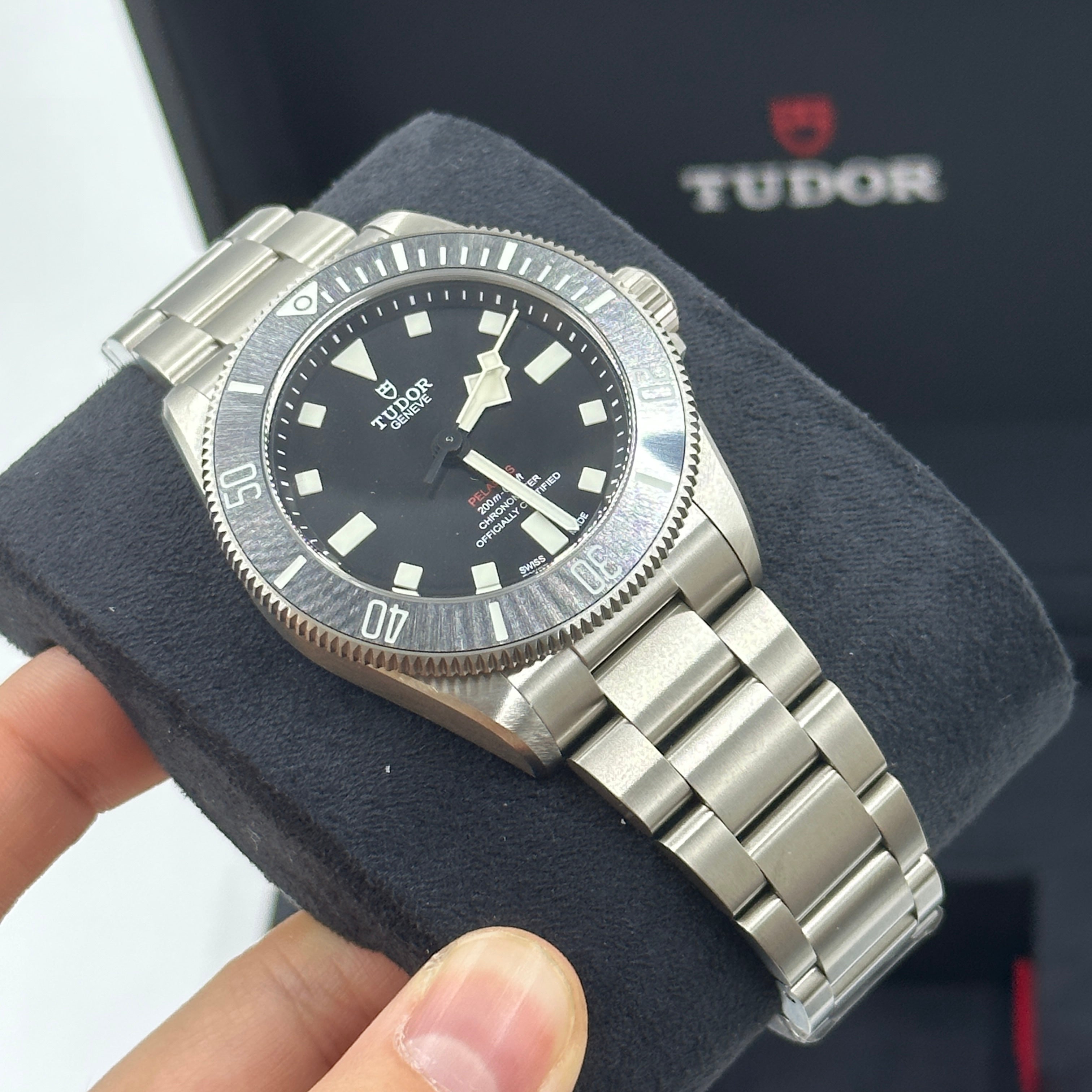 Tudor Pelagos 39 39 mm 25407N-0001 Schwarzer Stahl 2025 JRE