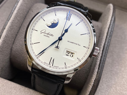 Glashütte Original Senator Excellence 40mm Panoramadatum Mondphase 1-36-04-01-02-61 2022