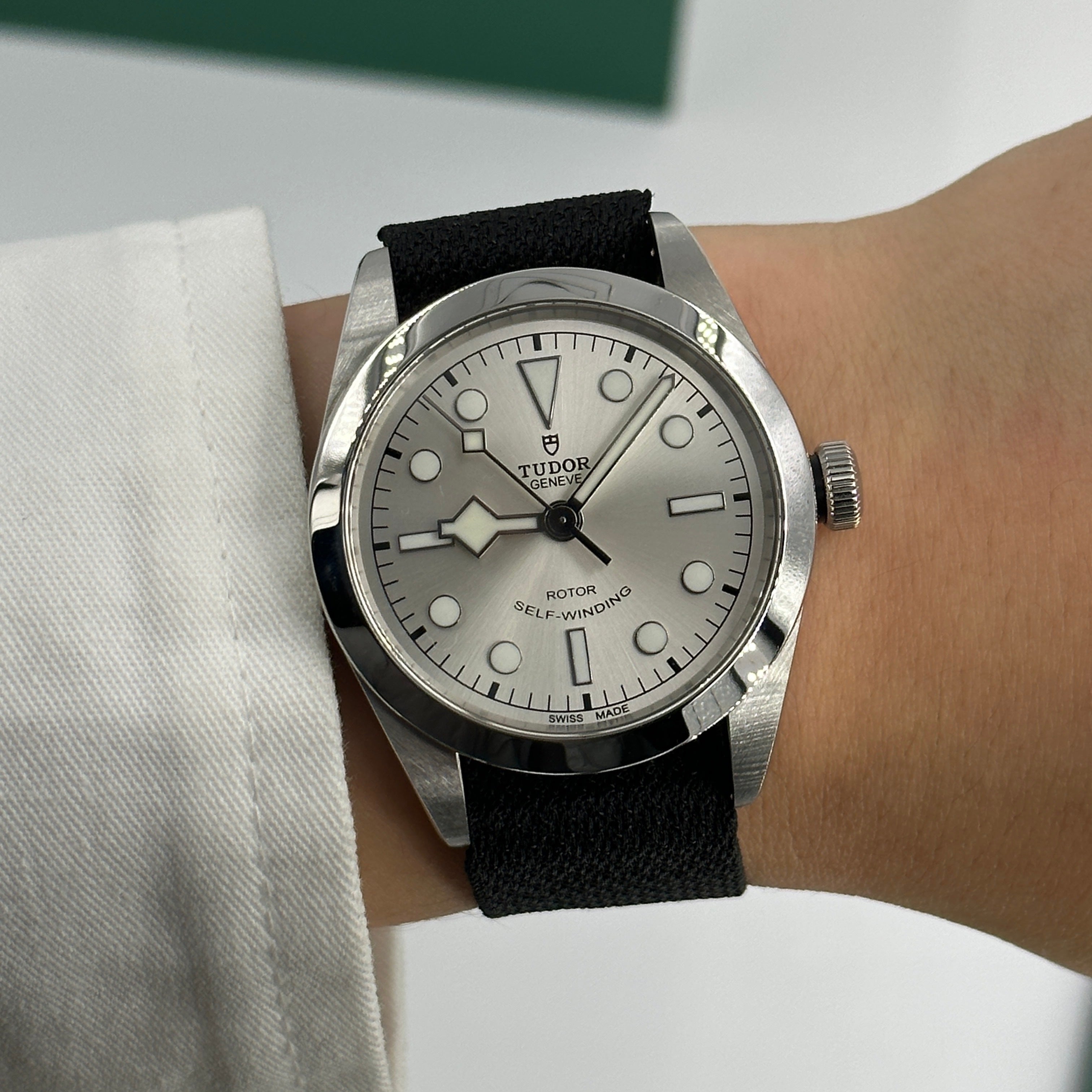 Tudor Black Bay 36 36mm 79500-0014 Silber gewebt 2023