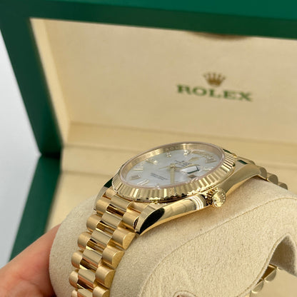 Rolex Day-Date 40 40 mm 228238 Silber Index 2023