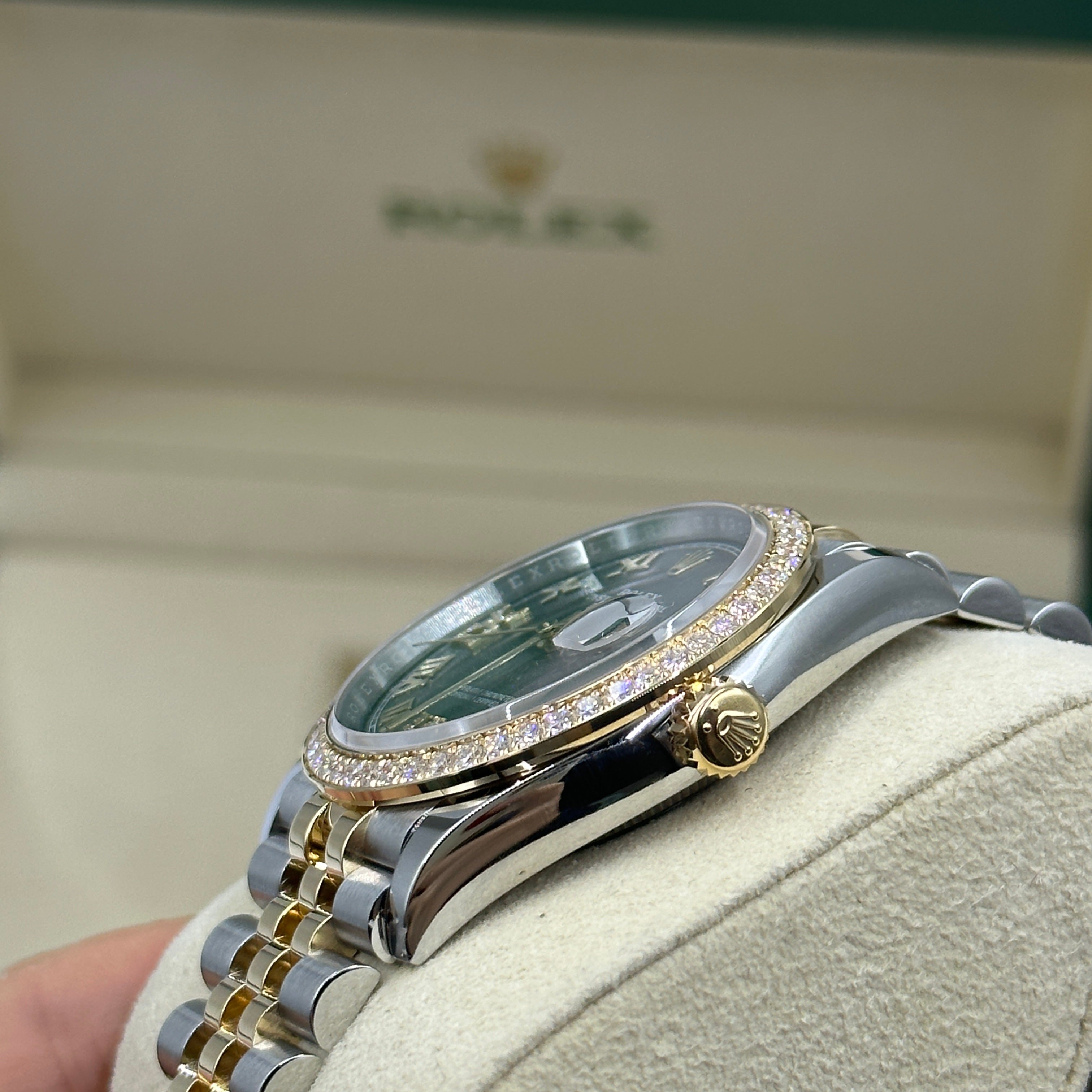 Rolex Datejust 36 126283RBR Grün VIIX Jubiläum 2024