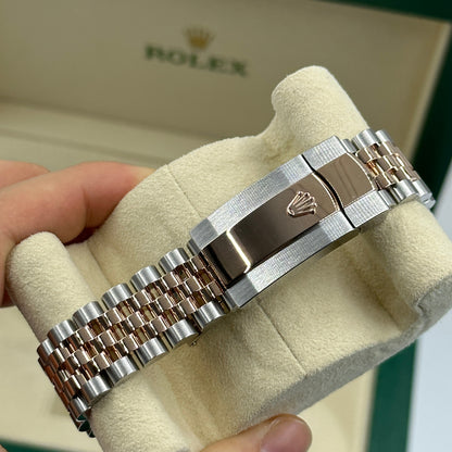 Rolex Datejust 36 126231G Grau geriffeltes Jubiläum 2024