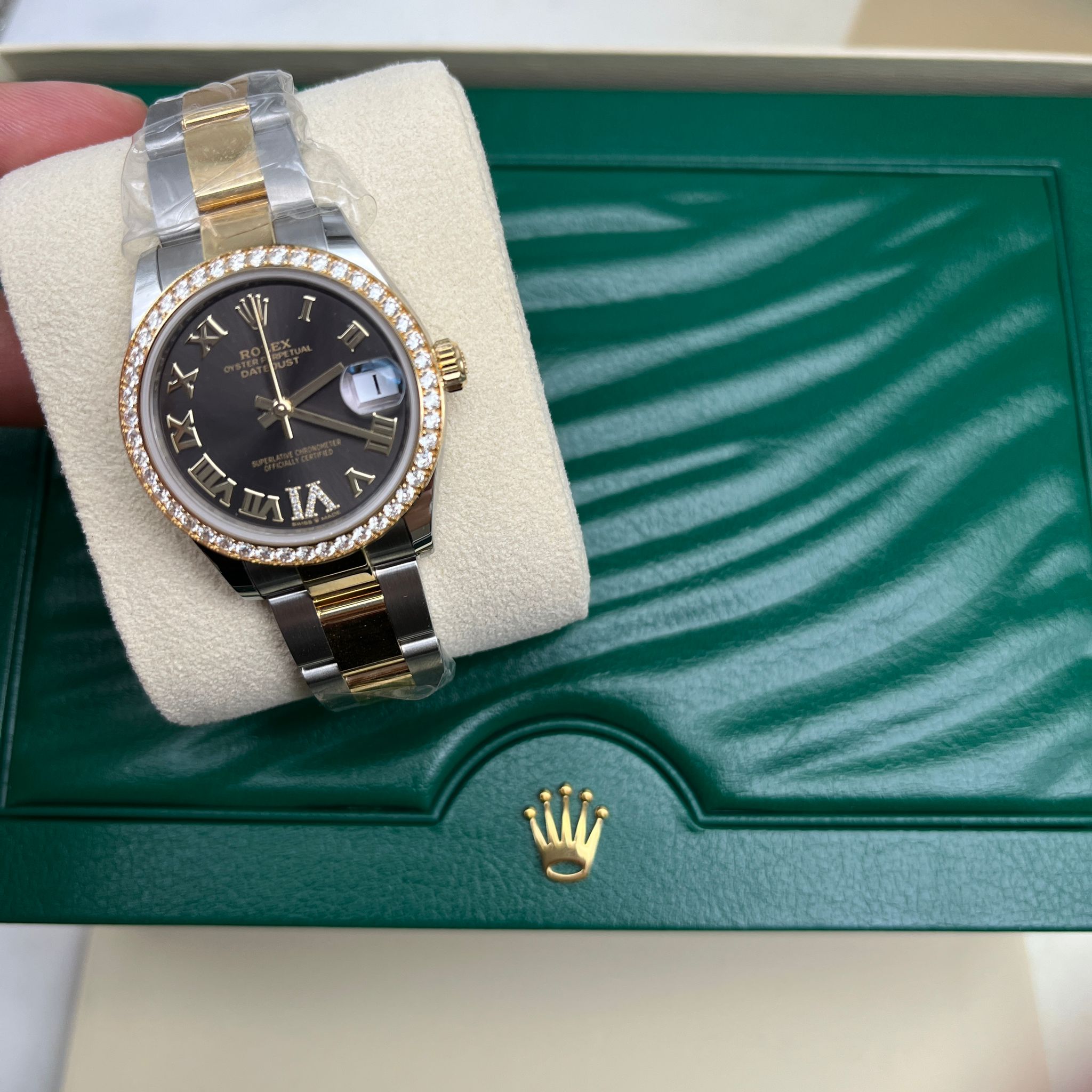 Rolex Datejust 31 278383RBR Grau VI Roman Oyster 2025