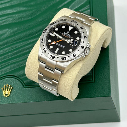 Rolex Explorer II 42 mm 226570 Schwarz 2023