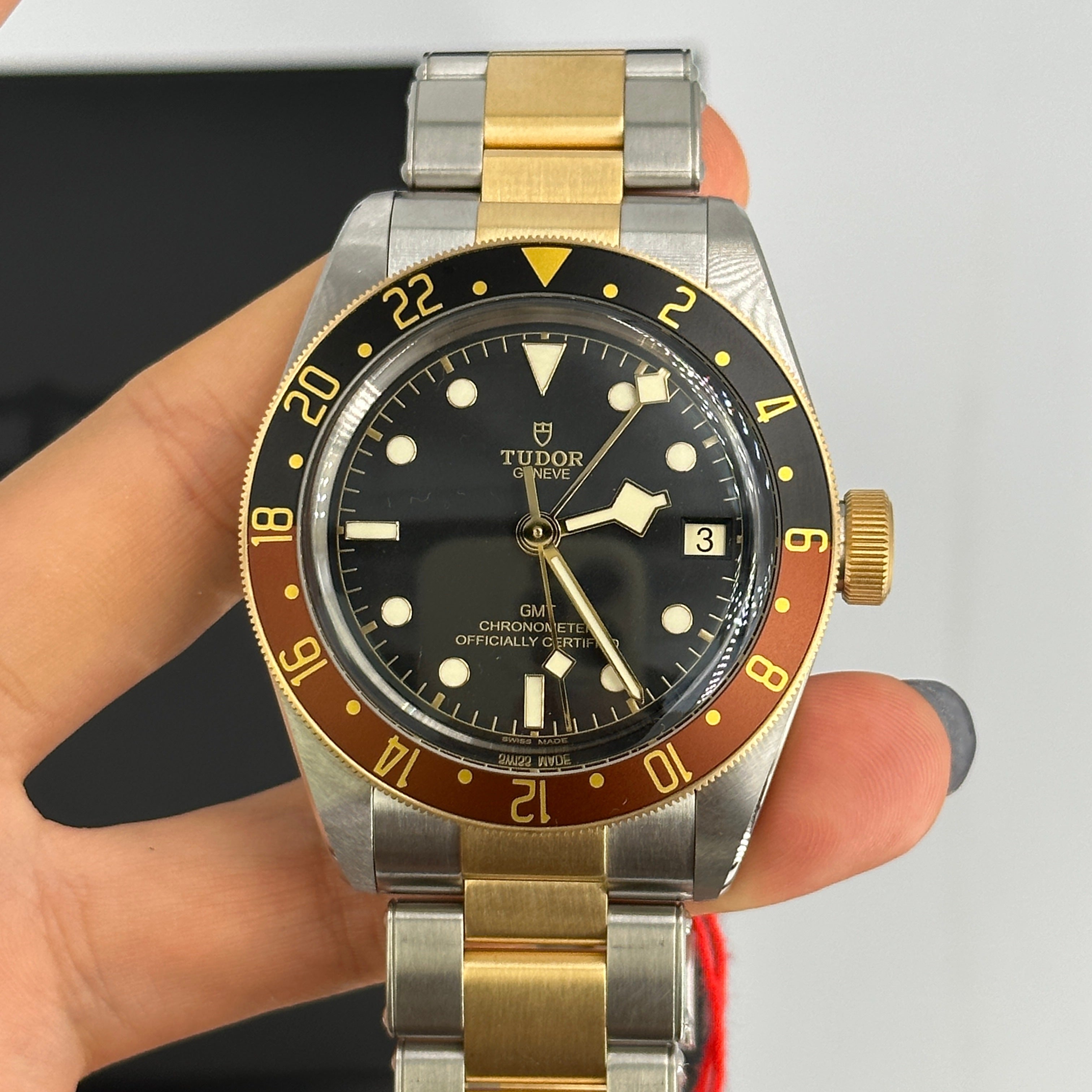 Tudor Black Bay GMT 41 mm 79833Mn-0001 Schwarzer Stahl 2024