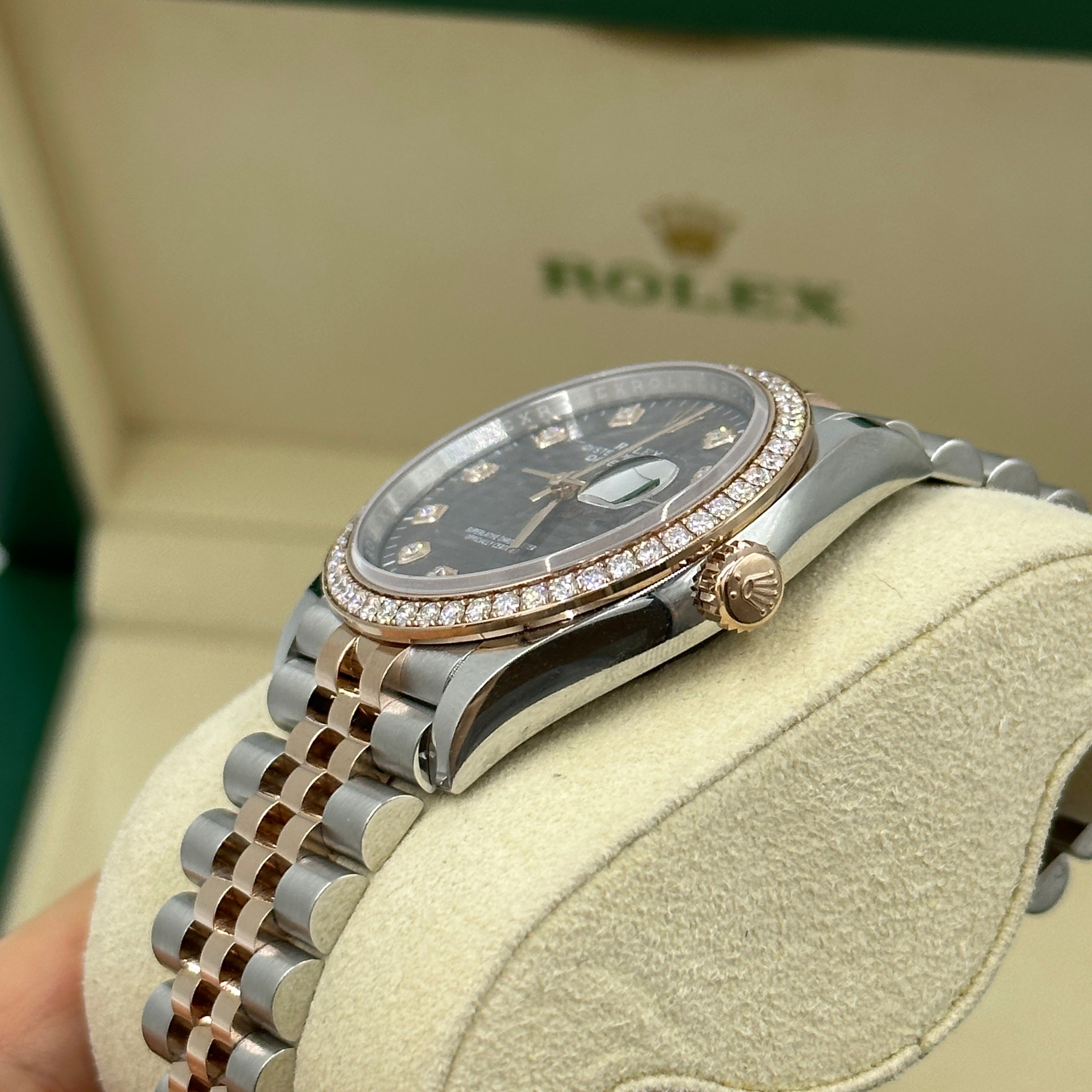 Rolex Datejust 36 126281RBR G Grau geriffelt Jubilee 2024