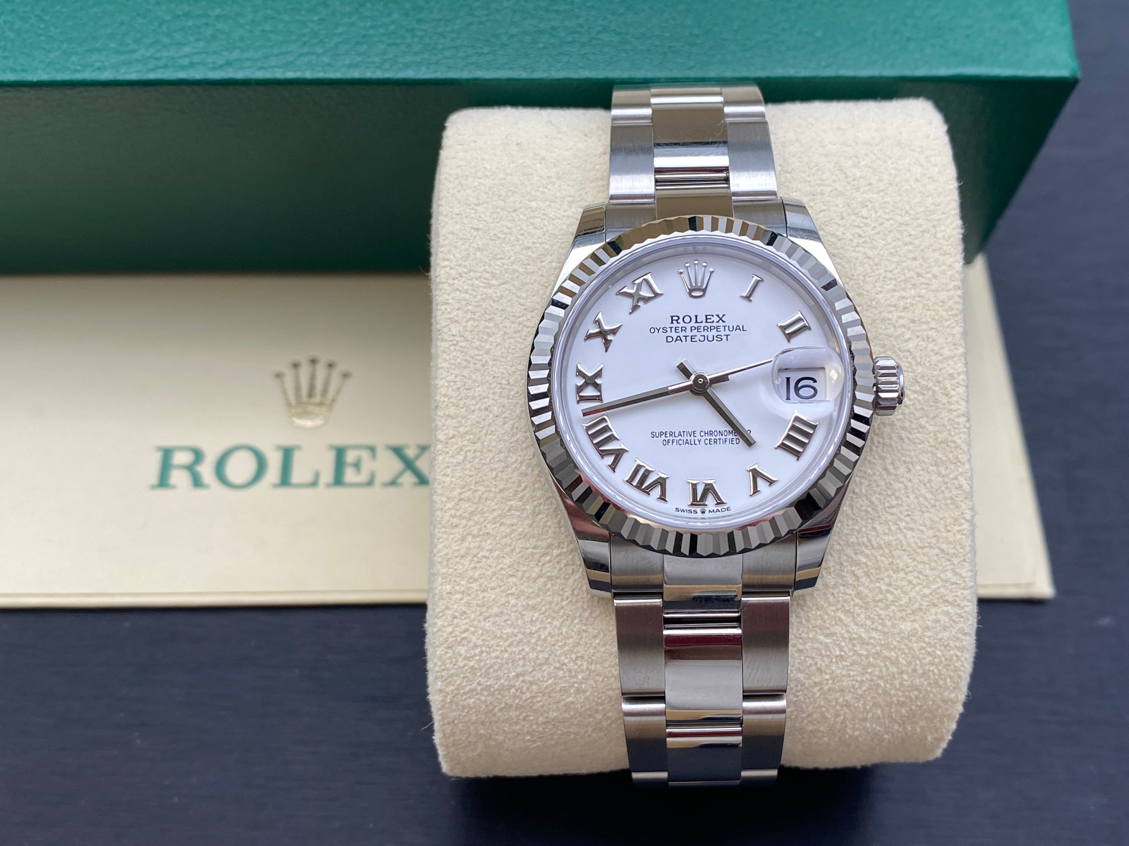 Rolex Datejust 31 278274 Weiße römische Auster 2025