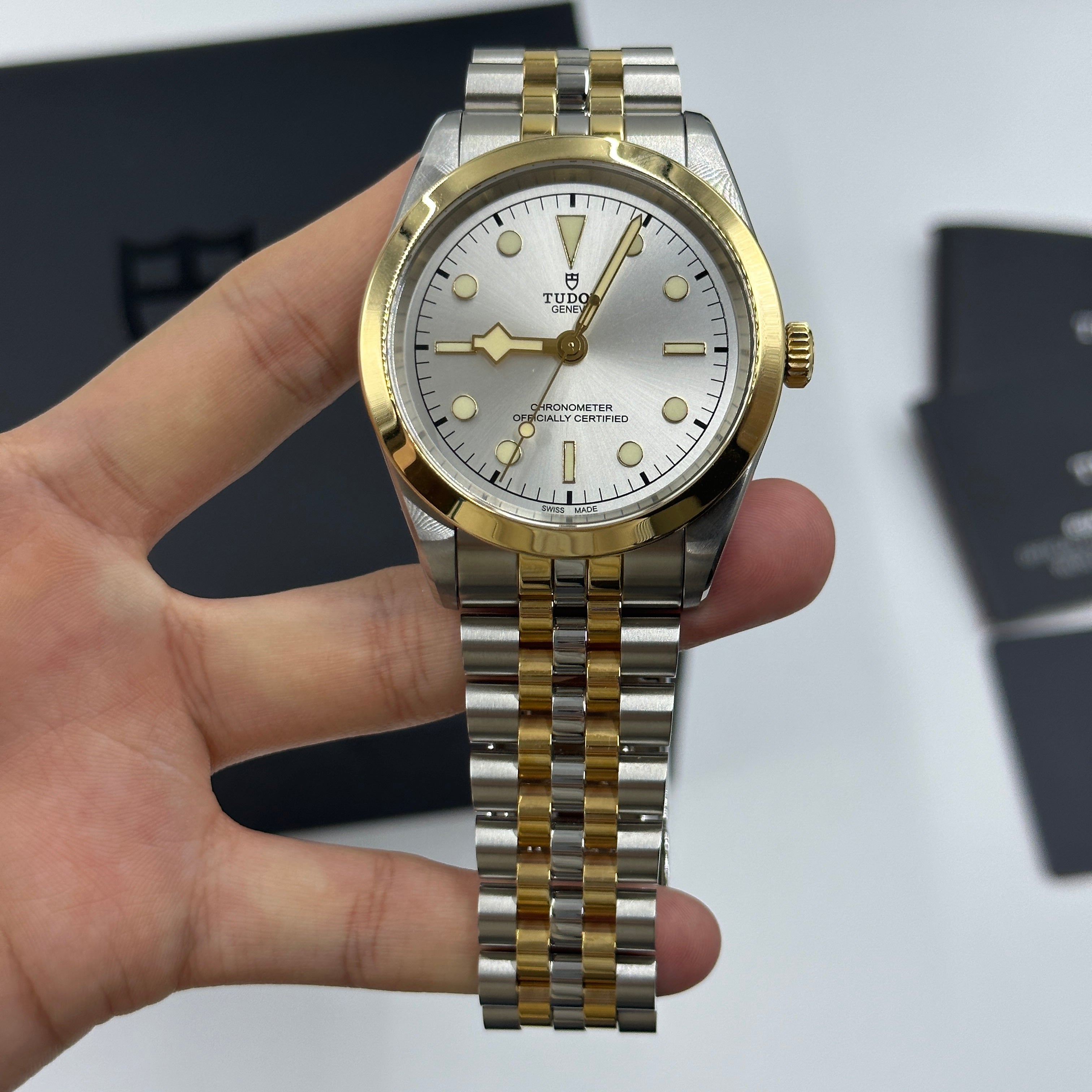 Tudor Black Bay 41 S&amp;G 41mm 79683-0002 Silber 2024