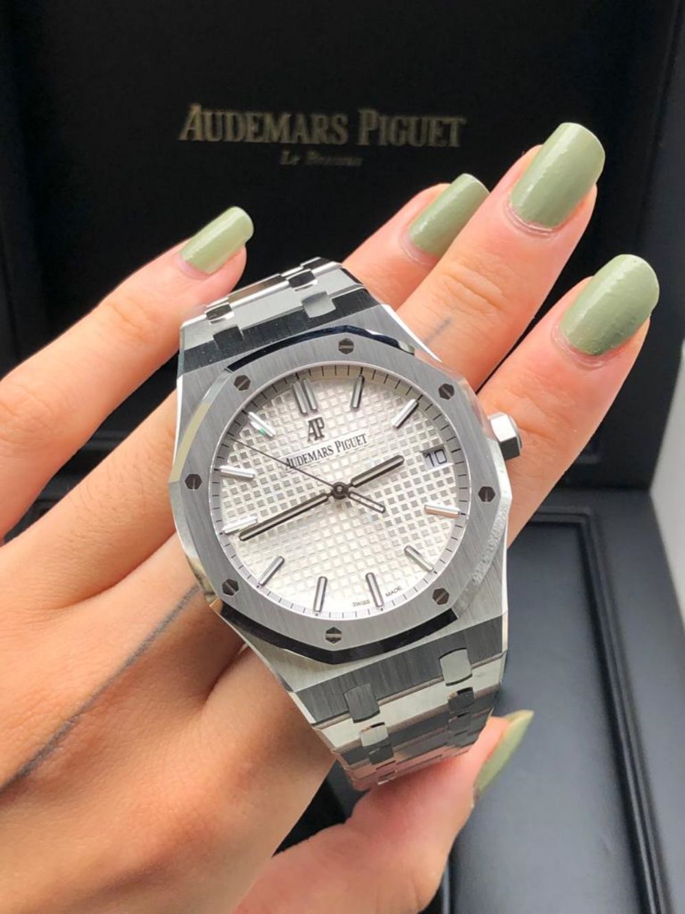 Audemars Piguet Royal Oak 41mm 15500St Weiß 2021