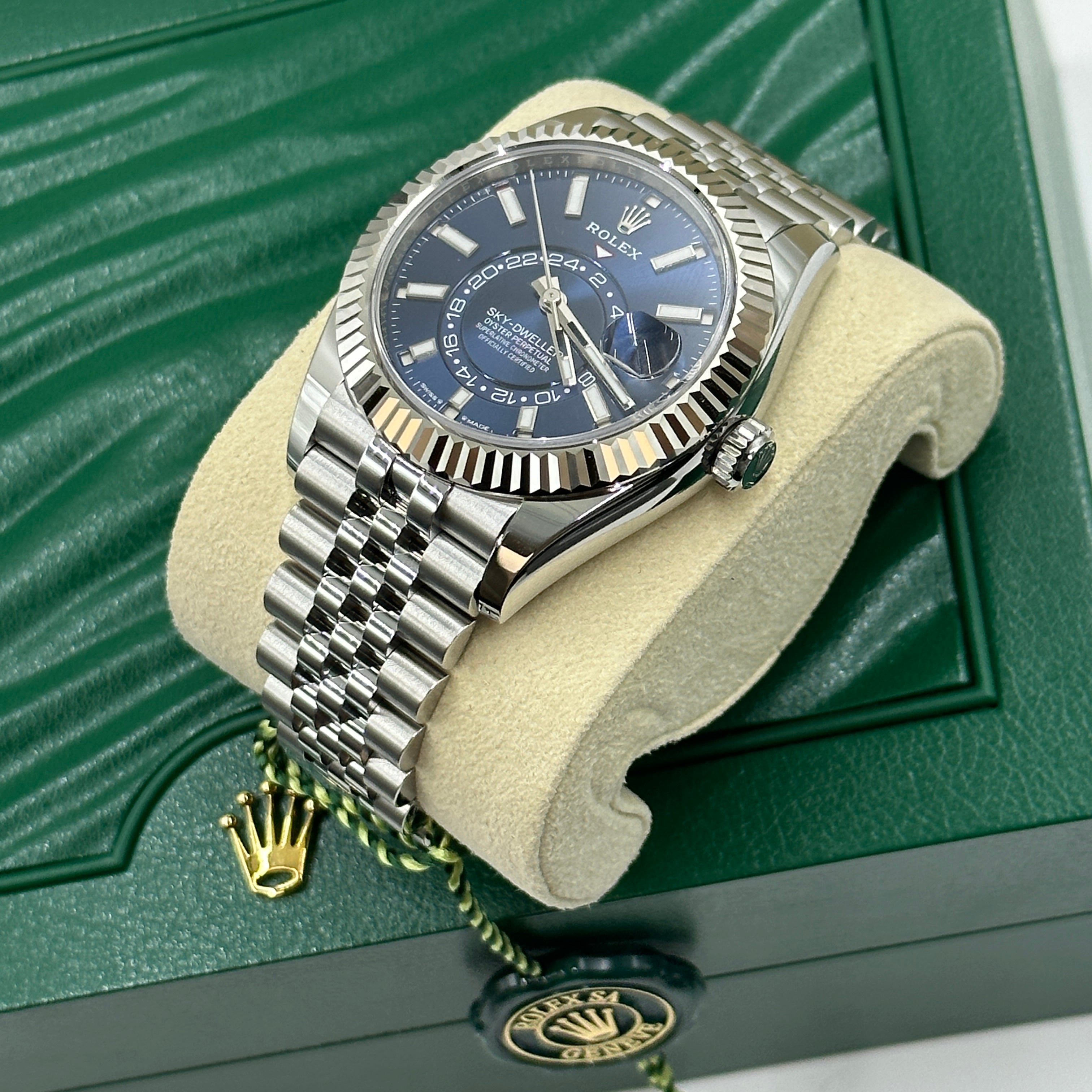 Rolex Sky-Dweller 42 mm 336934 Blaues Jubiläum 2023