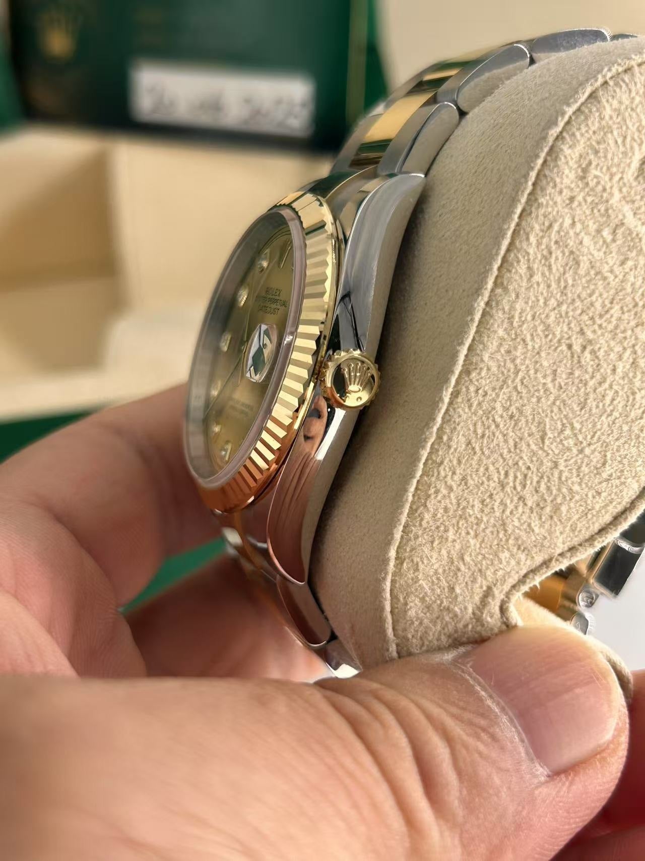 Rolex Datejust 36 126233G Champ Oyster 2025
