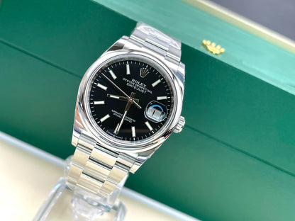 Rolex Datejust 36 126200 Black Index Oyster 2025