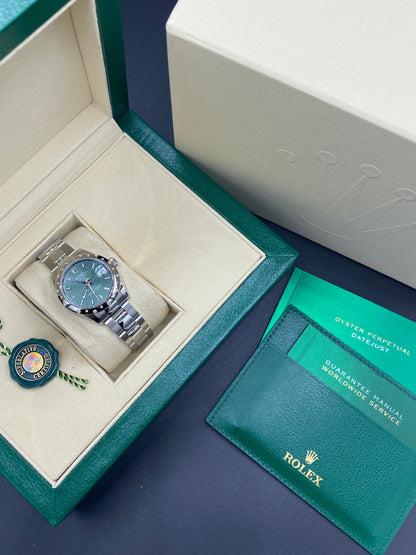 Rolex Datejust 31 278344RBR Grüner Index Oyster 2024