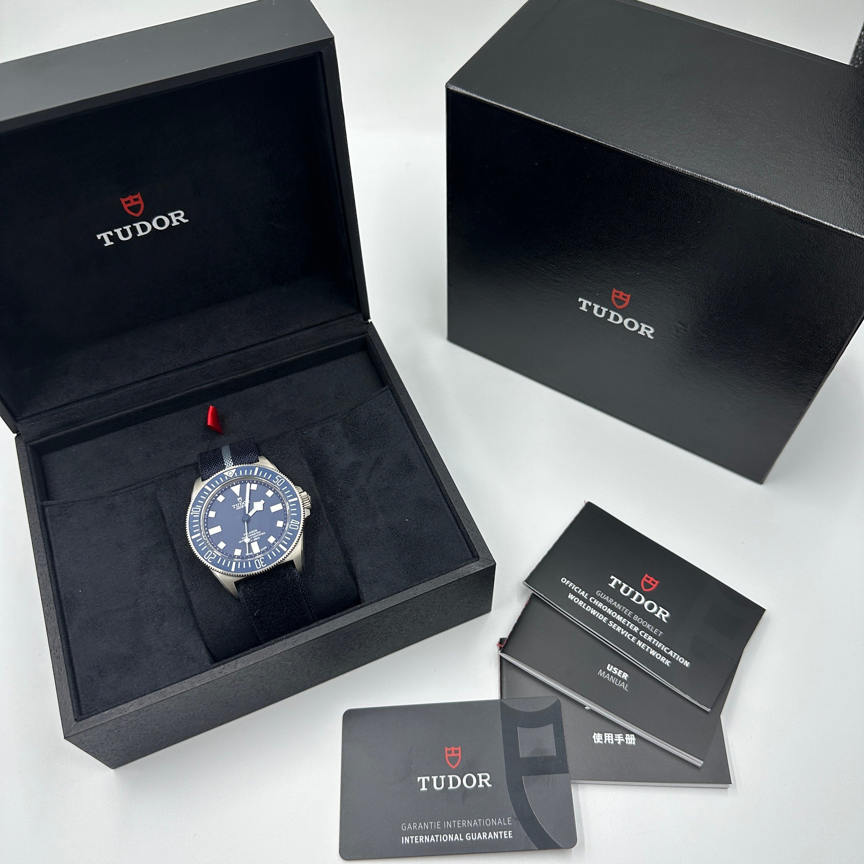 Tudor Pelagos FXD 42 mm 25707B/23-0001 Blauer Stoff 2024