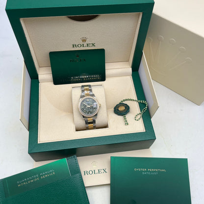 Rolex Datejust 31 278383RBR Grüne Blumenauster 2023