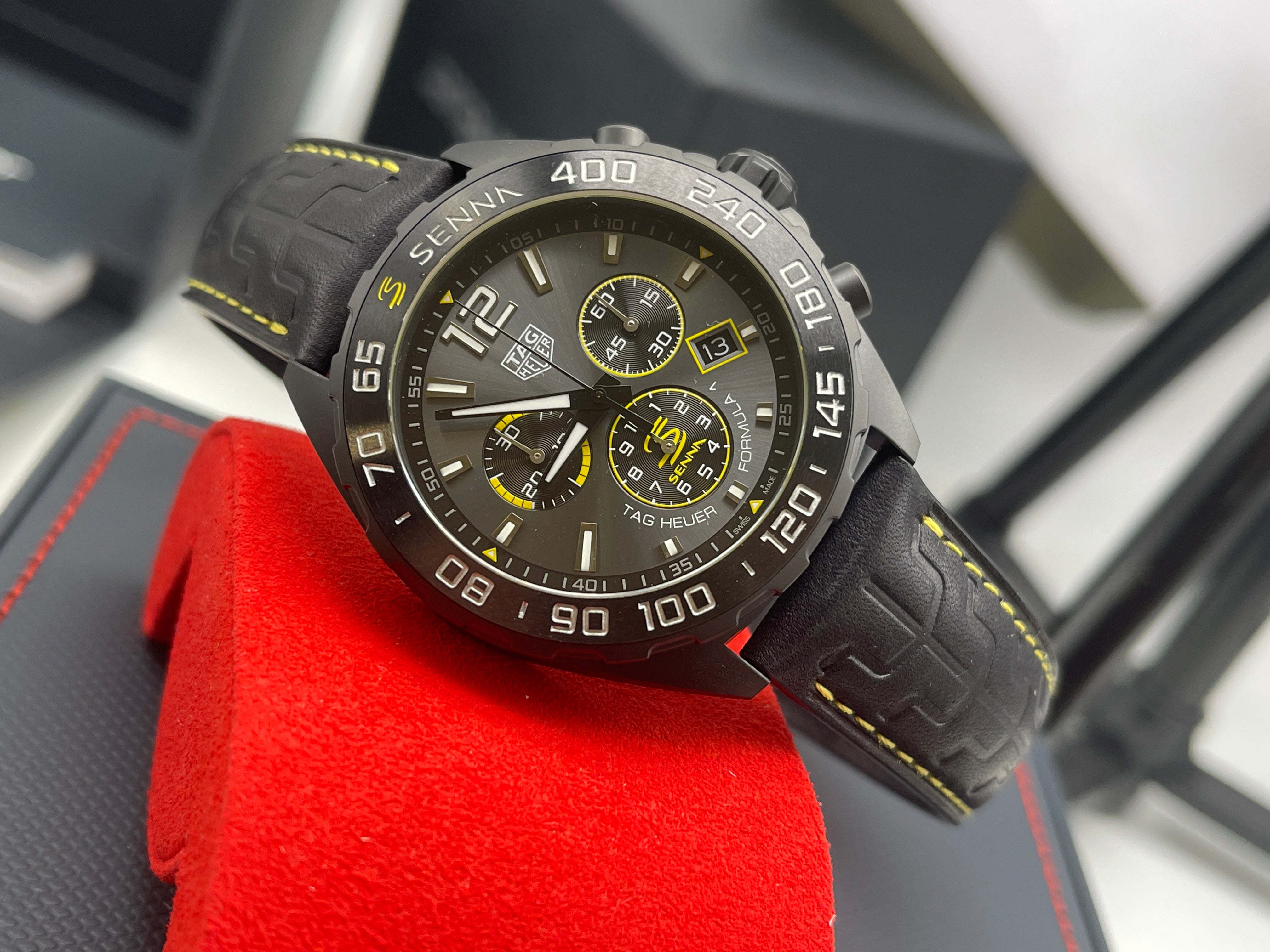 TAG Heuer Formel 1 Chronograph x Senna 43mm CAZ101AJ.FC6487 2025