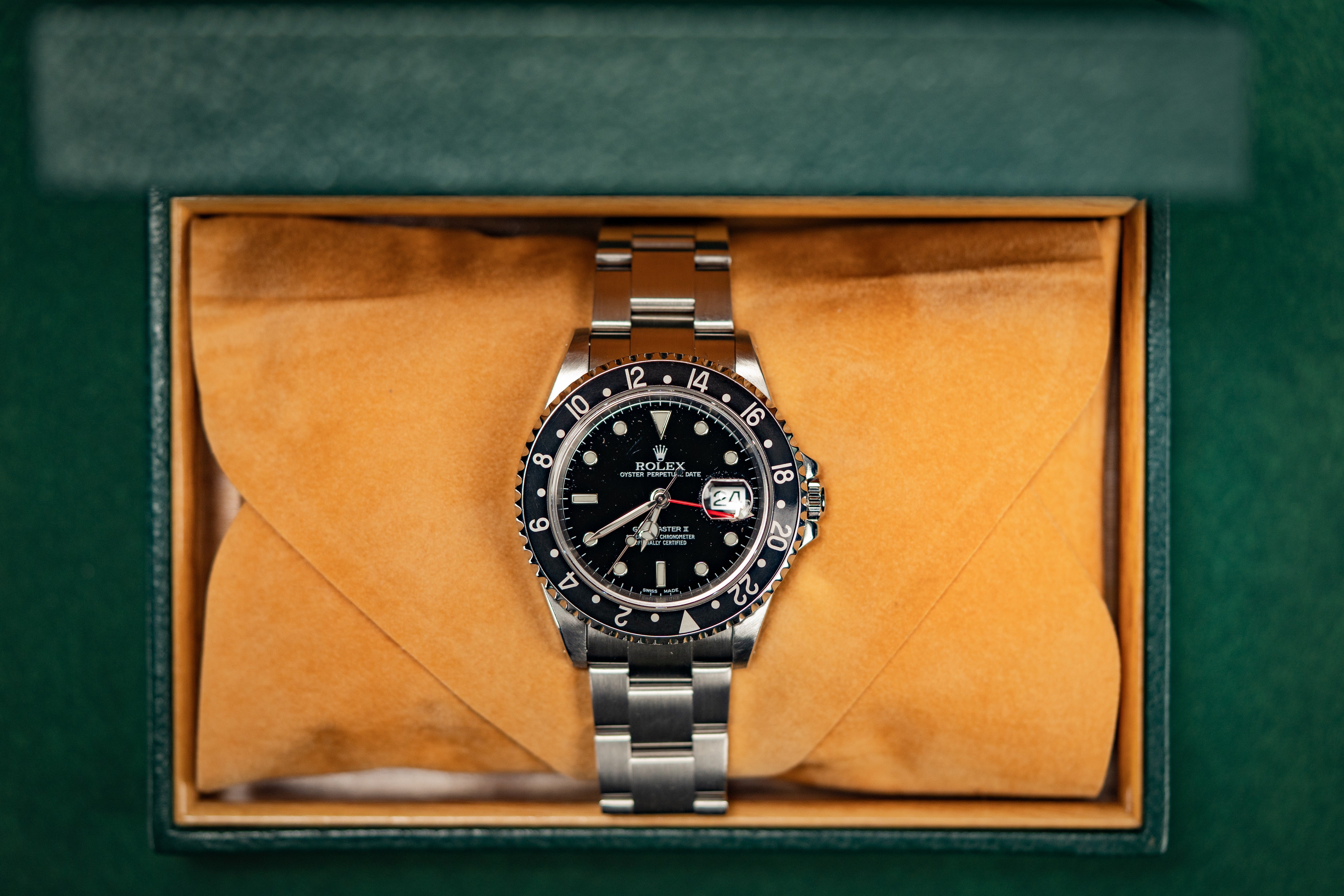 Rolex GMT-Master II 16710LN Schwarz 2001