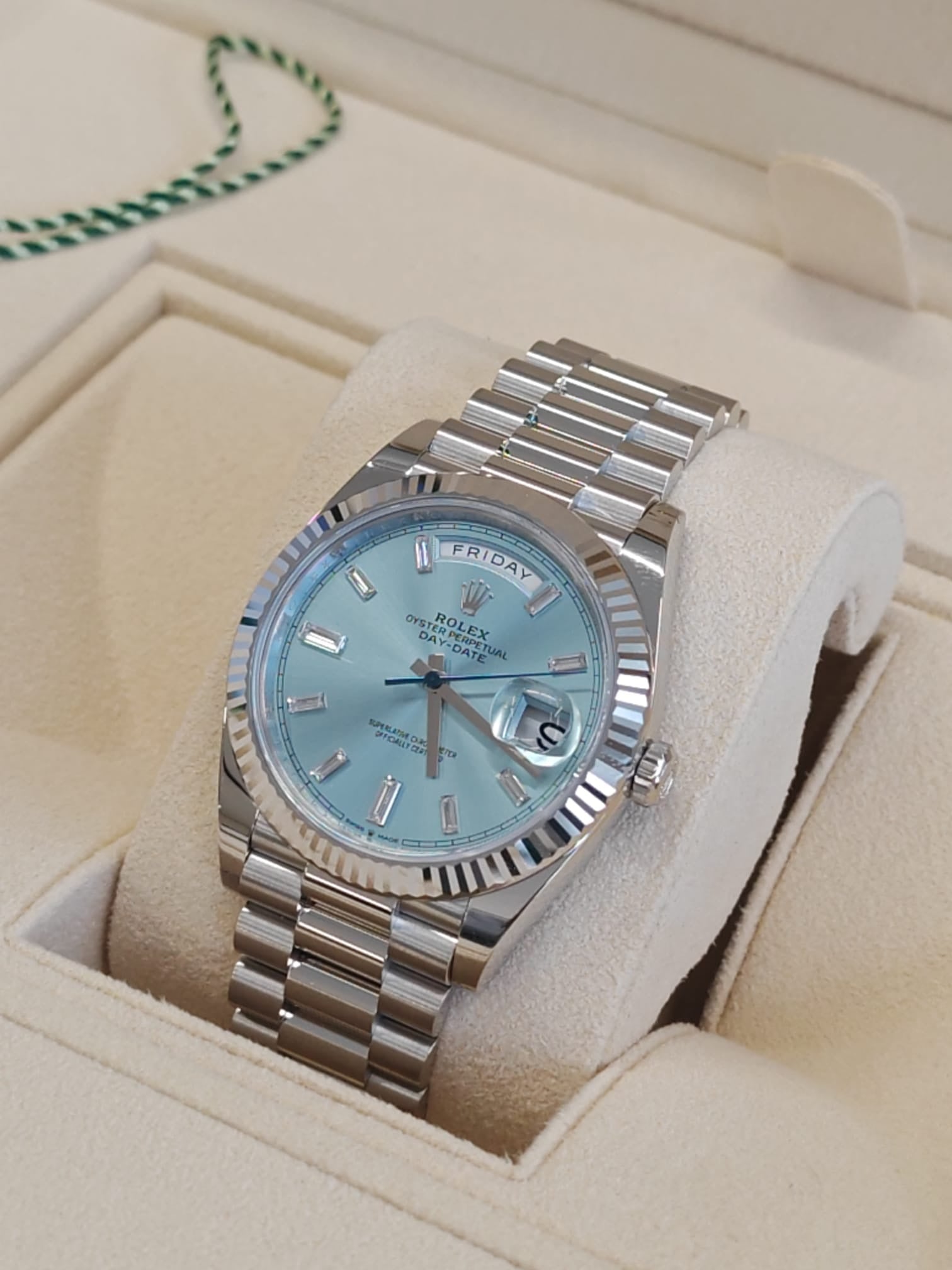 Rolex Day-Date 40 40 mm 228236A Eisblau 2025